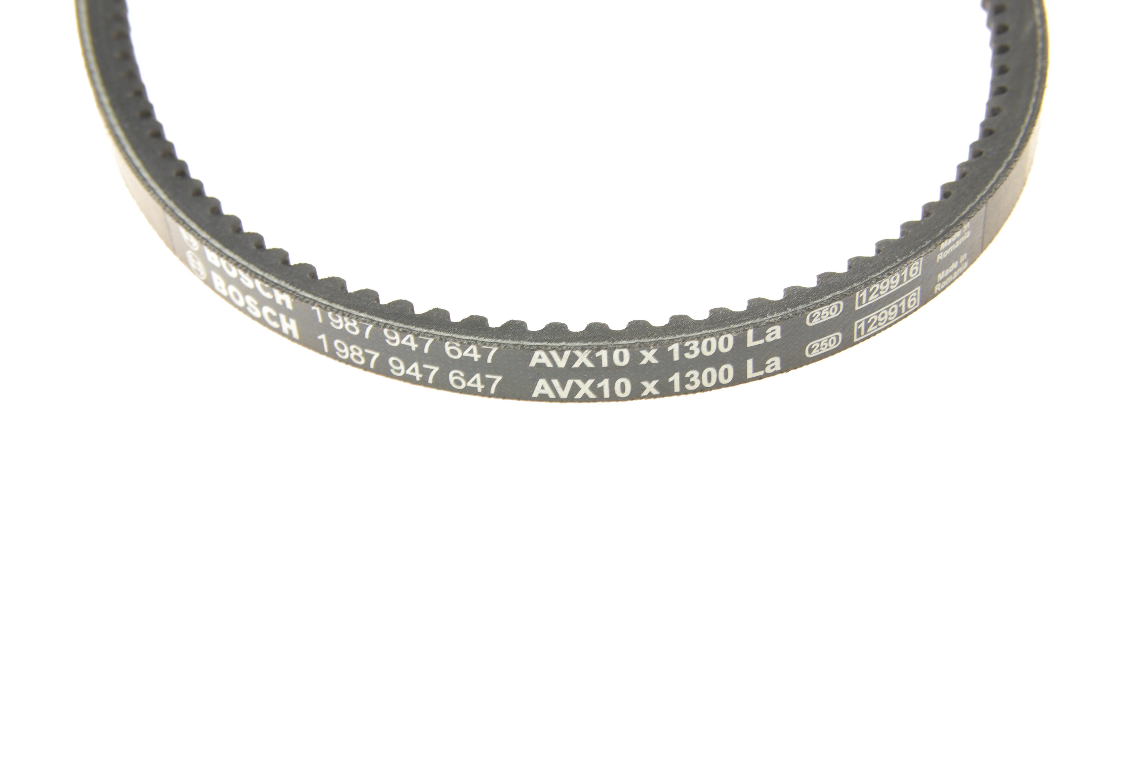 Ремінь генератора Peugeot J9 2.1/2.3/2.5 D 80-87 (10x1300)