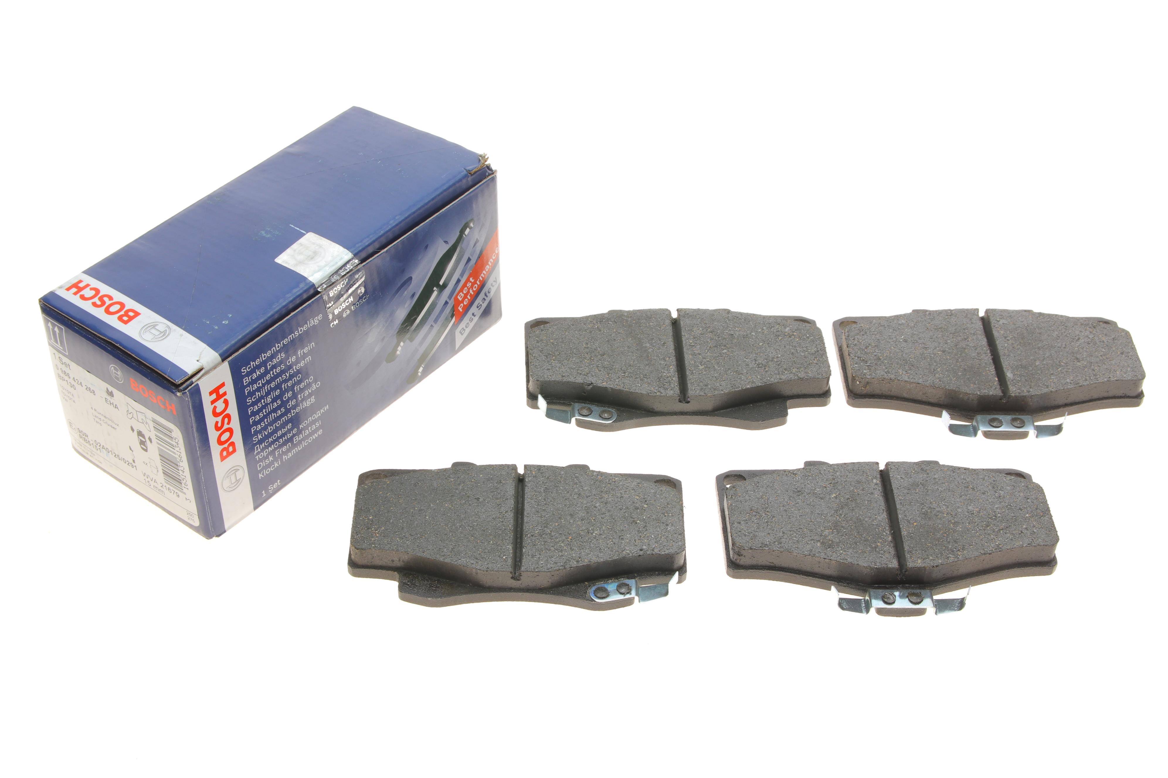 Колодки тормозные (передние) Toyota Land Cruiser 90 96-02/VW Taro 2.4D 89-97