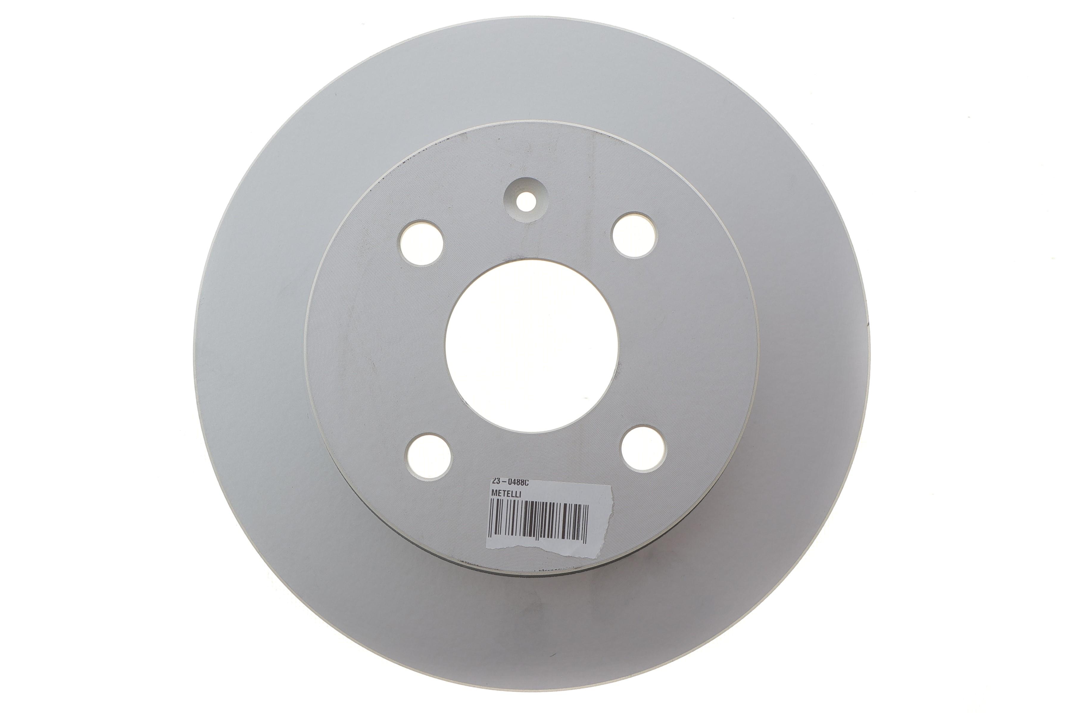 Диск гальмівний (задній) Opel Astra G/H 98-/Meriva 99-10 (240x10) (з покриттям) (повний)