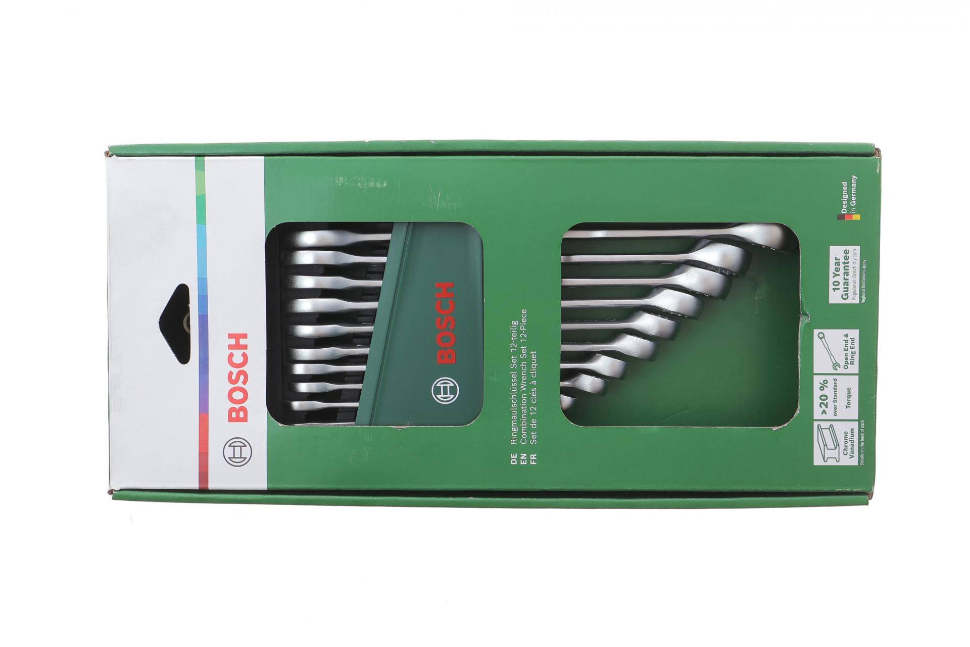 Набір ключів ріжково-накидних 6-19 мм 12 од.