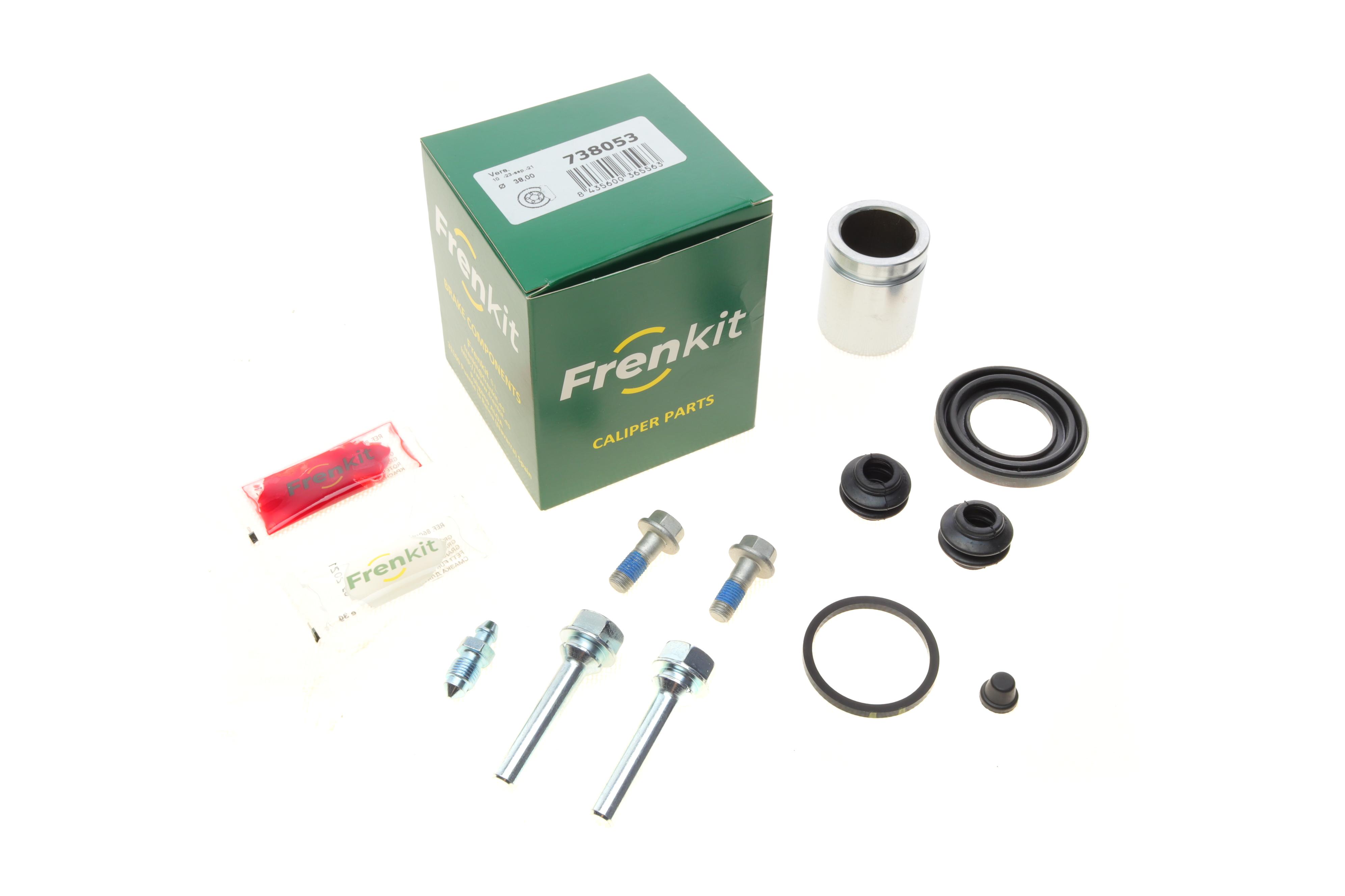 Ремкомплект суппорта (заднего) Hyundai Tucson/Kia Sportage 15-(d=38mm)(Mando)(+поршень/направляющая)