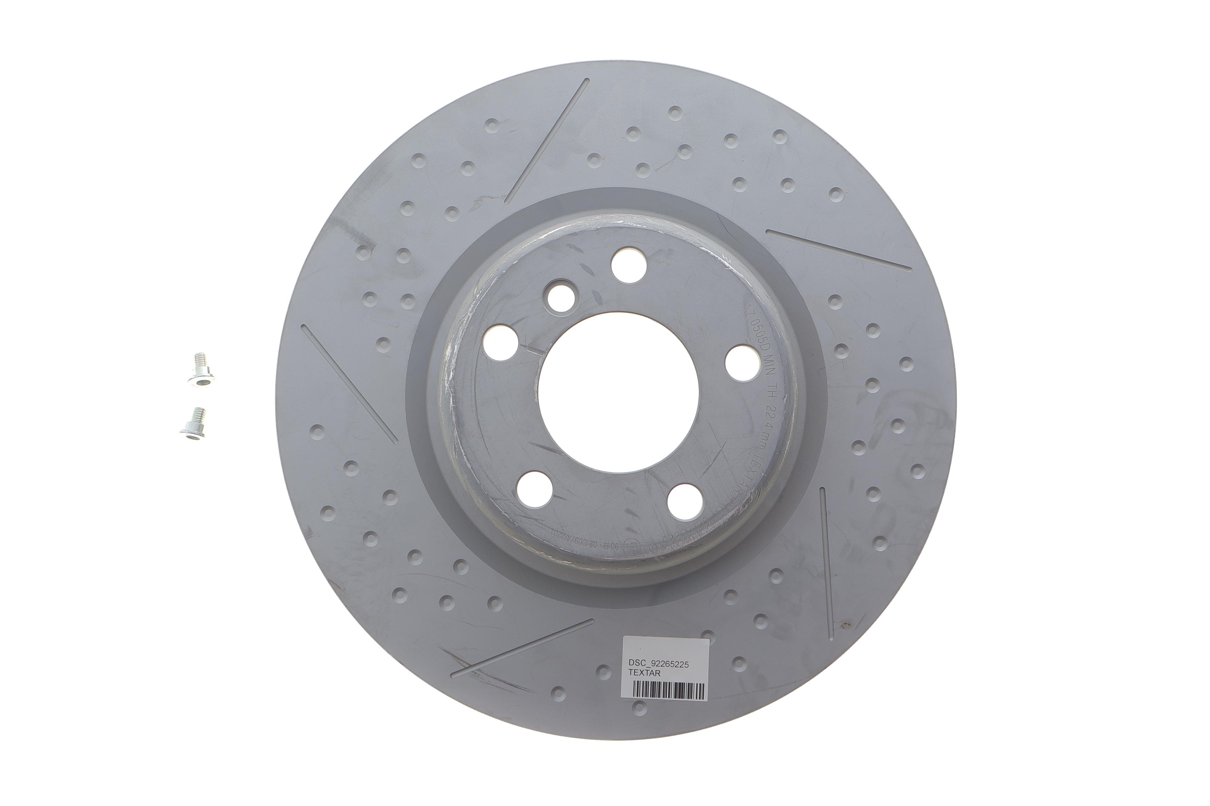 Диск гальмівний (задній) BMW 3 (F30/F80) 12-18 (345x24) PRO+ B38/B47/B48/N20/N47(незначне пошкодження)