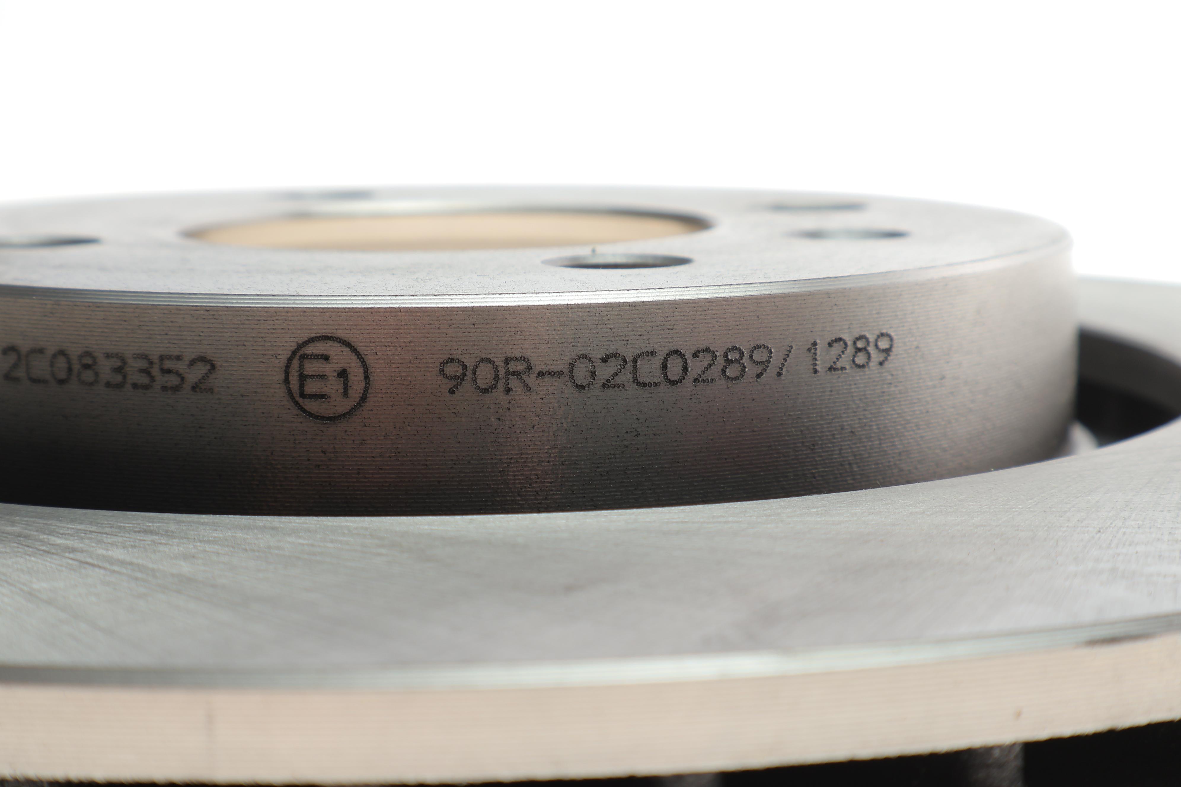 Диск тормозной (передний) VW Passat 1.8 88-93 (280x22)