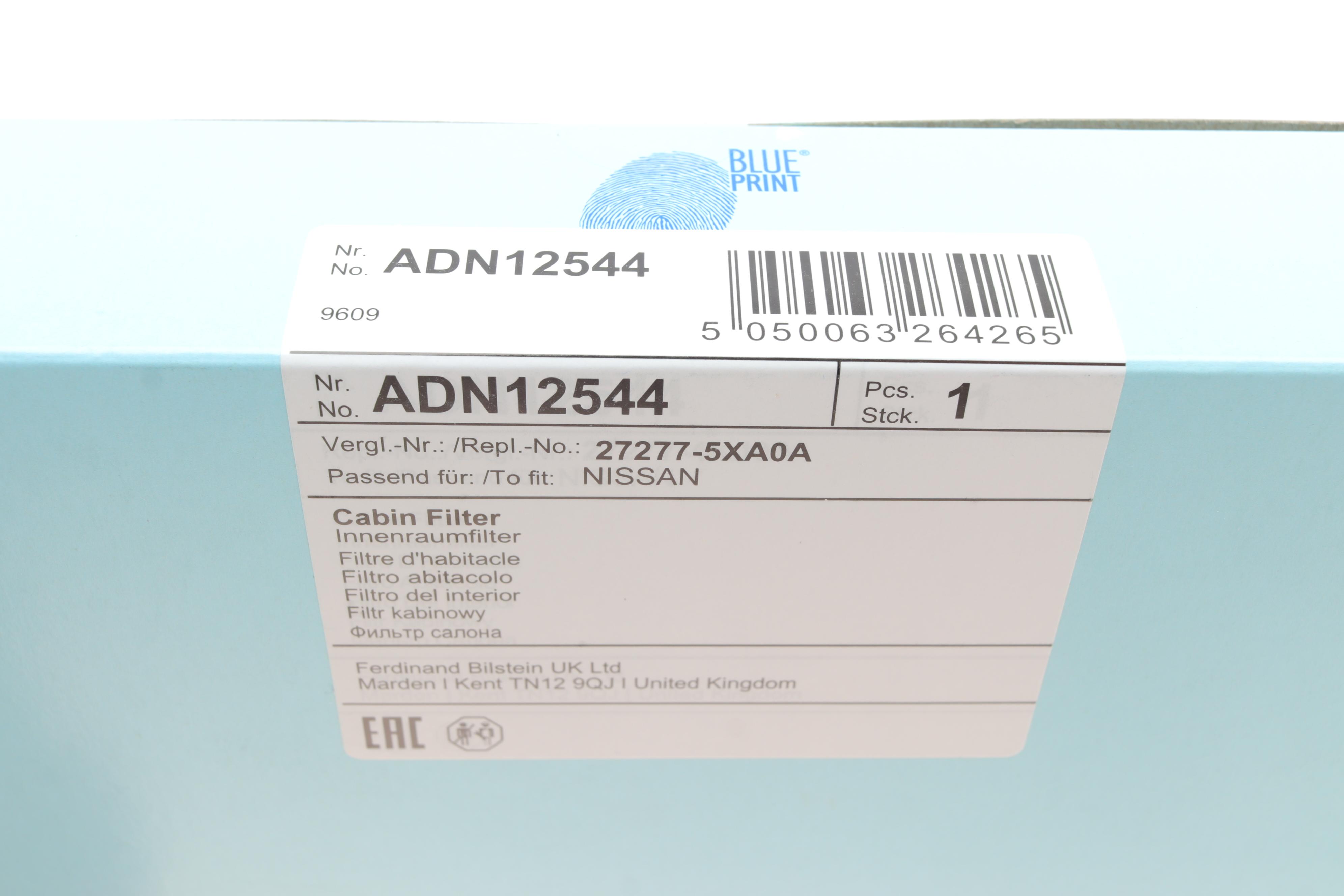 Фільтр салону Renault Alaskan 4x4/Nissan Navara 16-