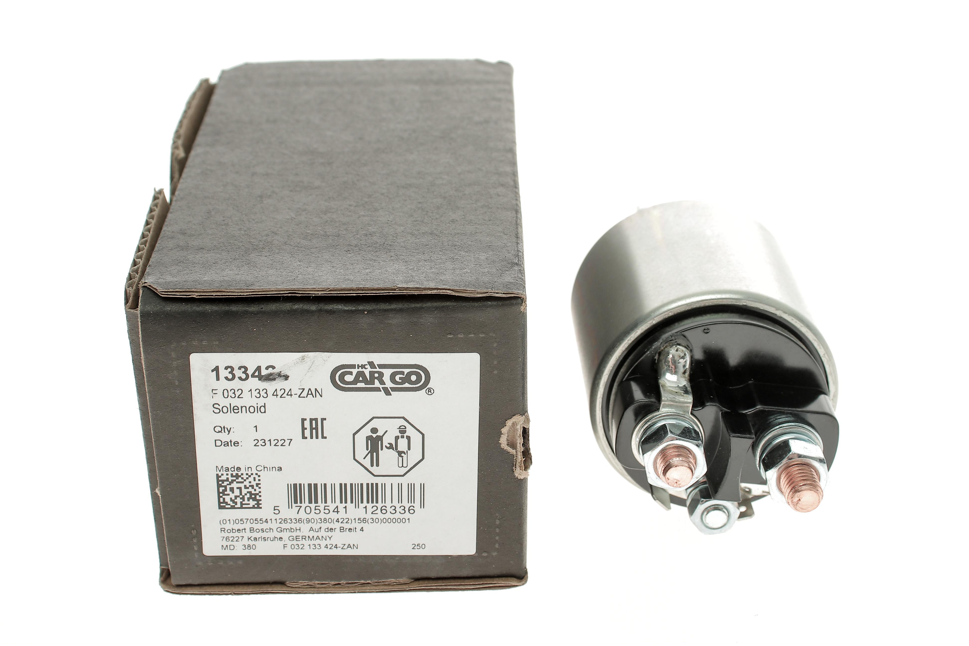 Реле стартера втягивающее Opel Combo 1.2i 94-97 = 133424