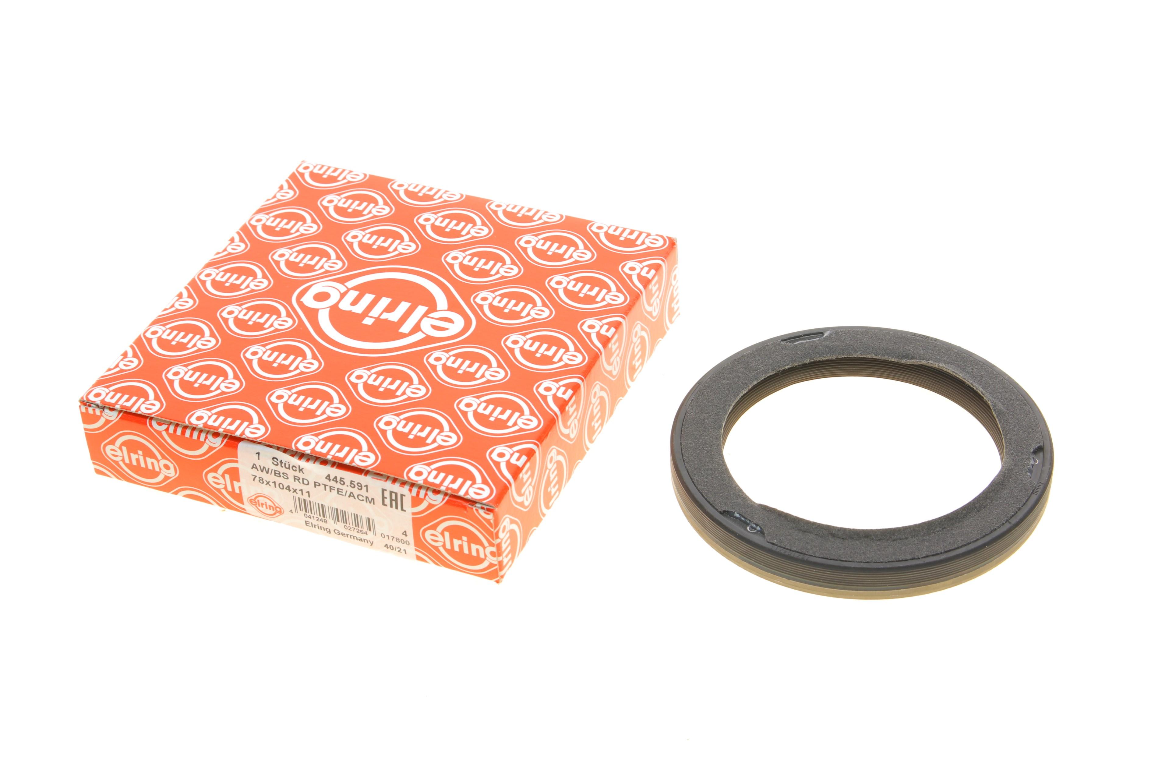 Сальник коленвала (передний) MB Vario 4.3 (78x104x11), OM904