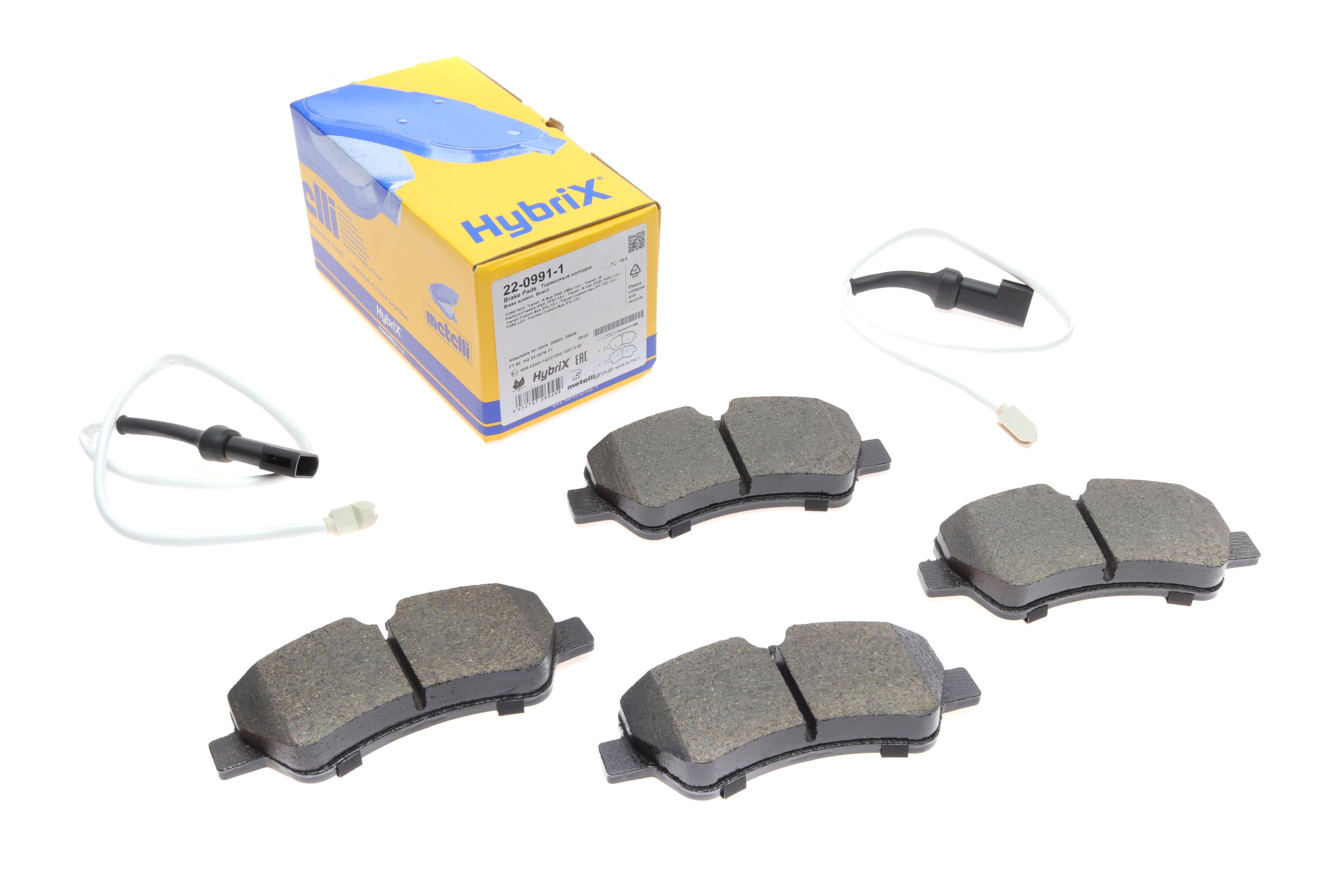 Колодки тормозные (задние) Ford Transit V363 13-/Transit Custom V362 12-