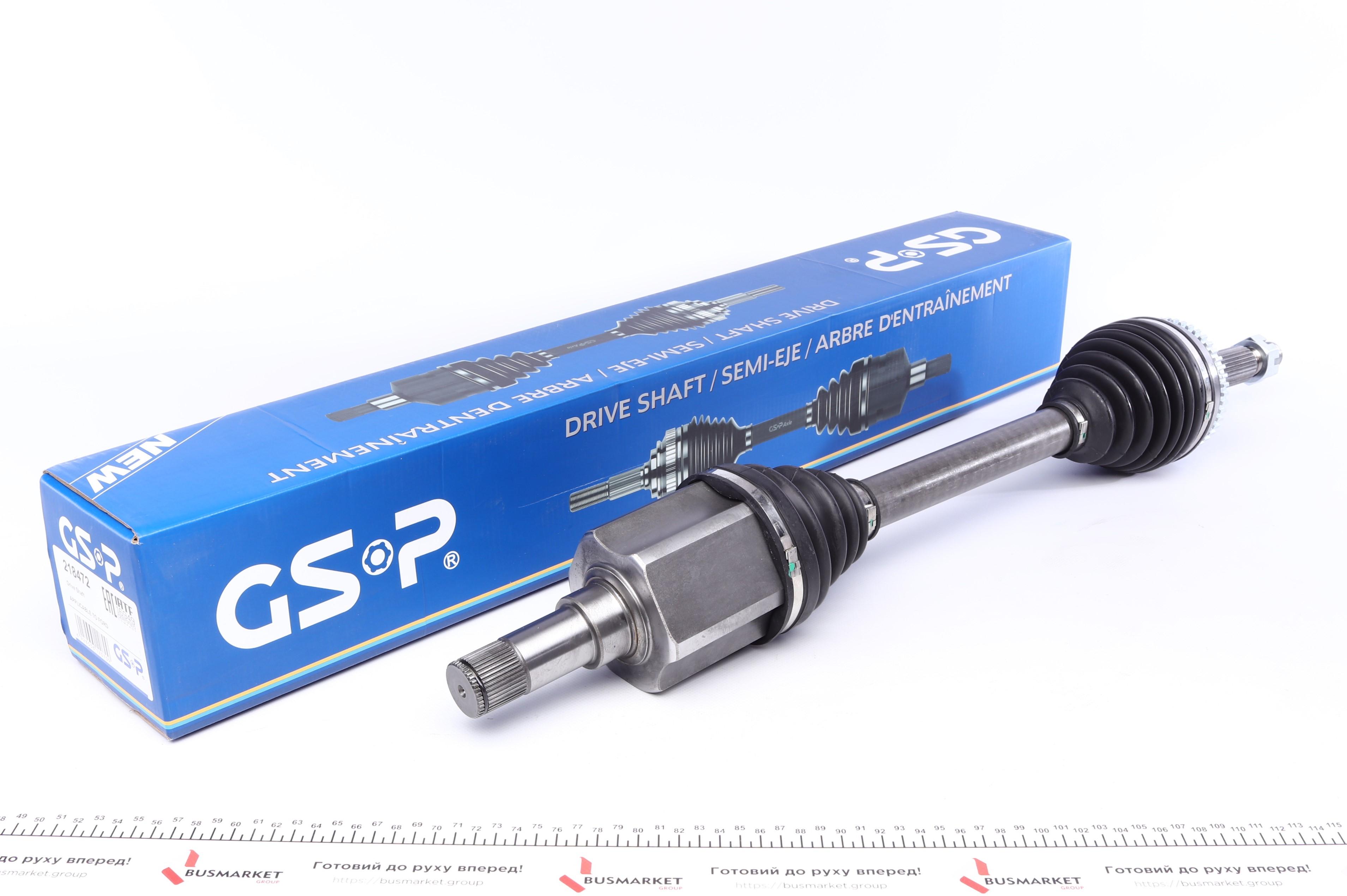 Піввісь Ford Transit 2.2TDCi 07-14- (L) (28x41x761x48T) (+ABS)