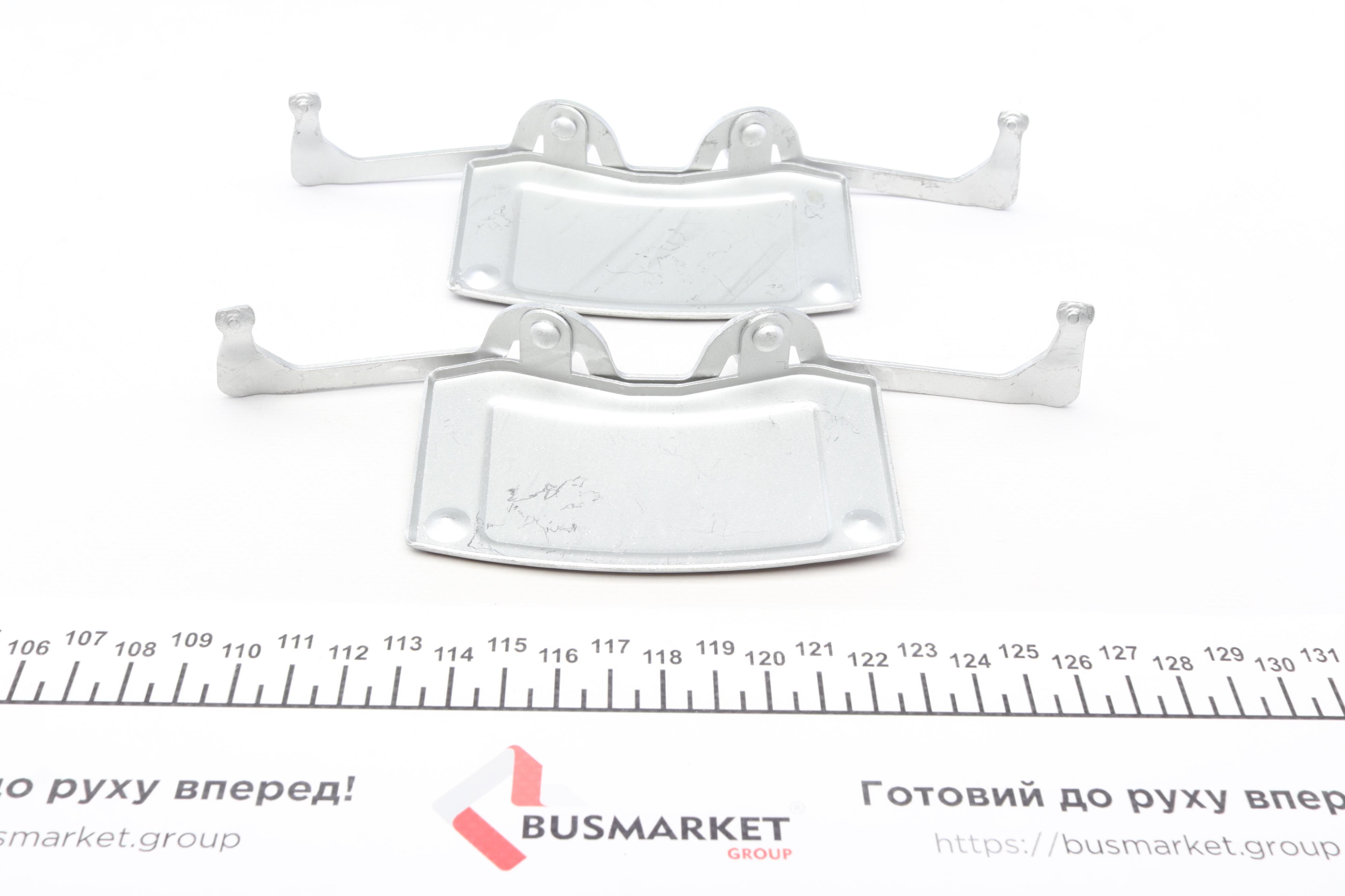Планка супорта (переднього) прижимна (к-кт) BMW 5(E60/61)/ 6/7 04-10 (Ate)