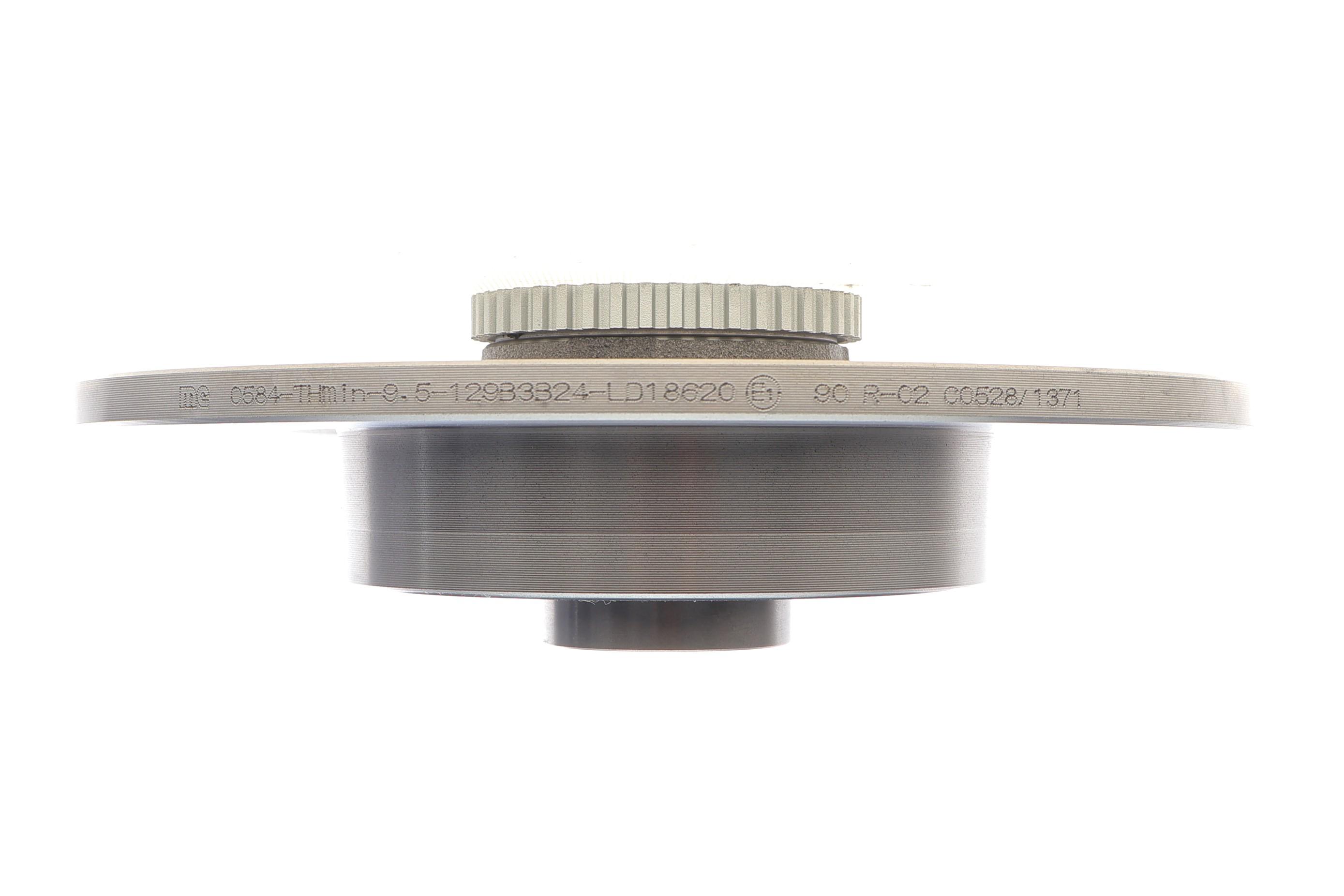 Диск гальмівний (задній) Renault Megane/Scenic 99-03 (274x11) (+ABS) (з підшипником) (повний)