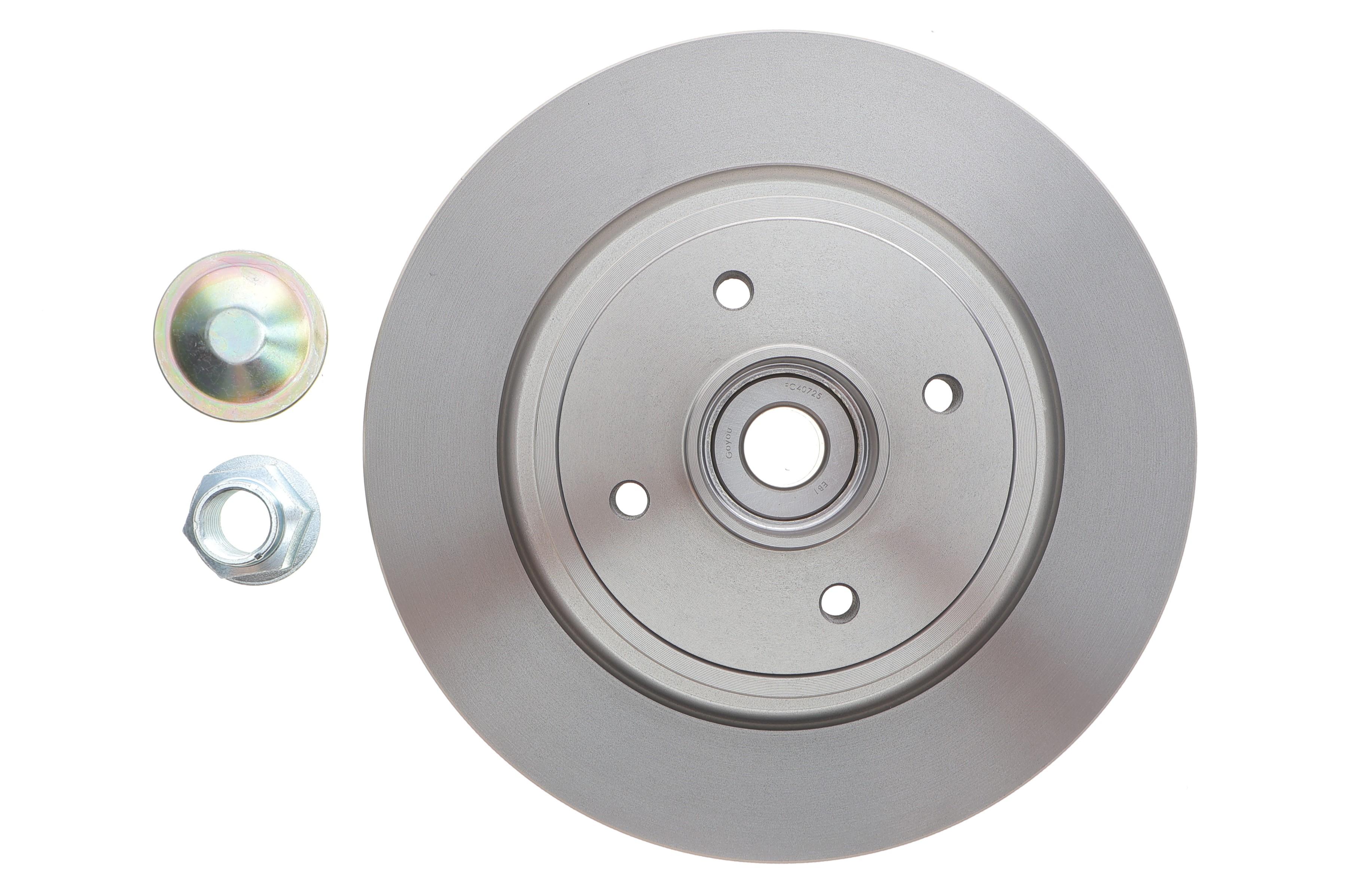 Диск гальмівний (задній) Renault Megane/Scenic 99-03 (274x11) (+ABS) (з підшипником) (повний)