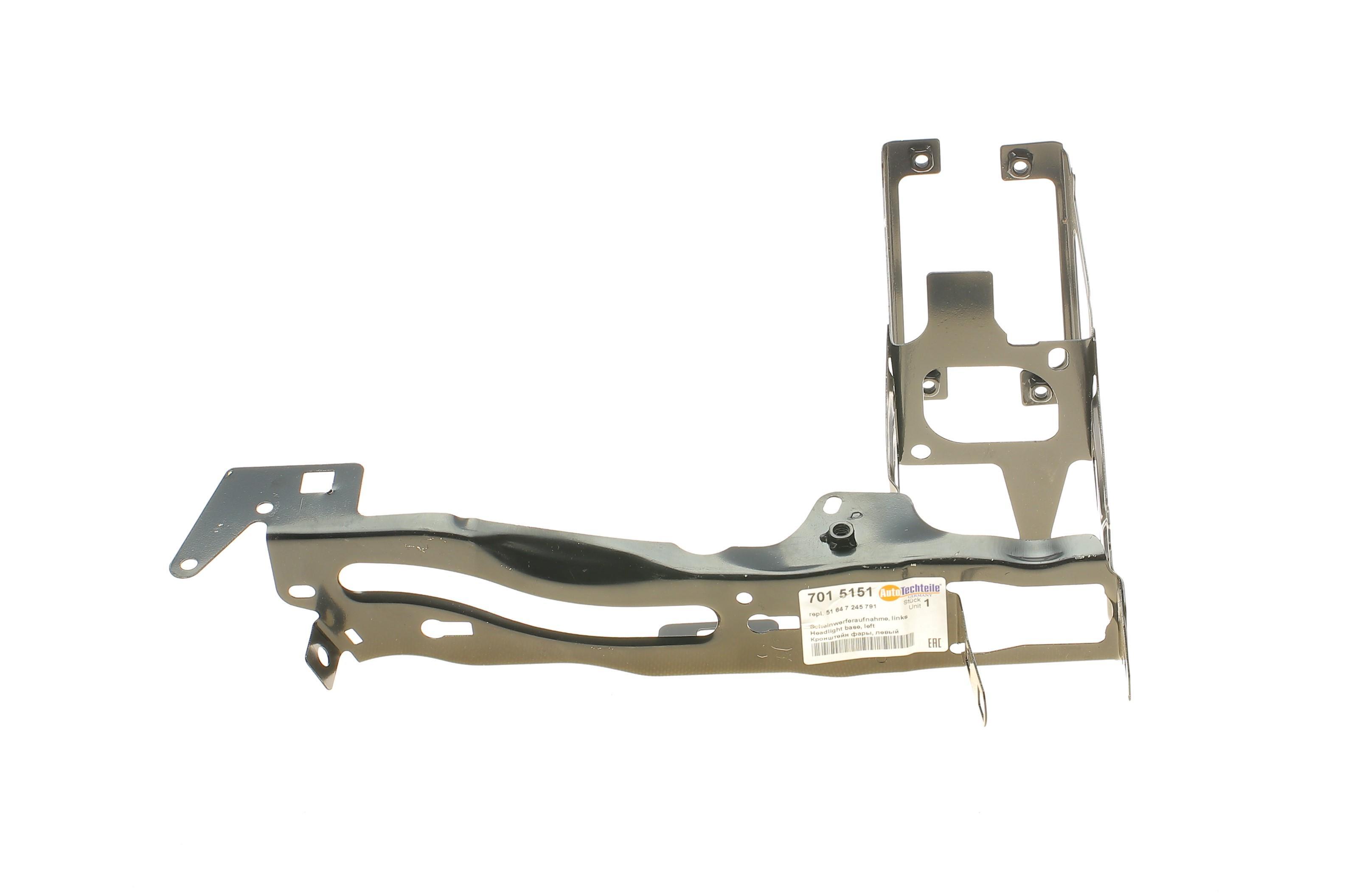 Кронштейн крепления фары BMW 1 (F21)/3 (F30) 11-19 (L)