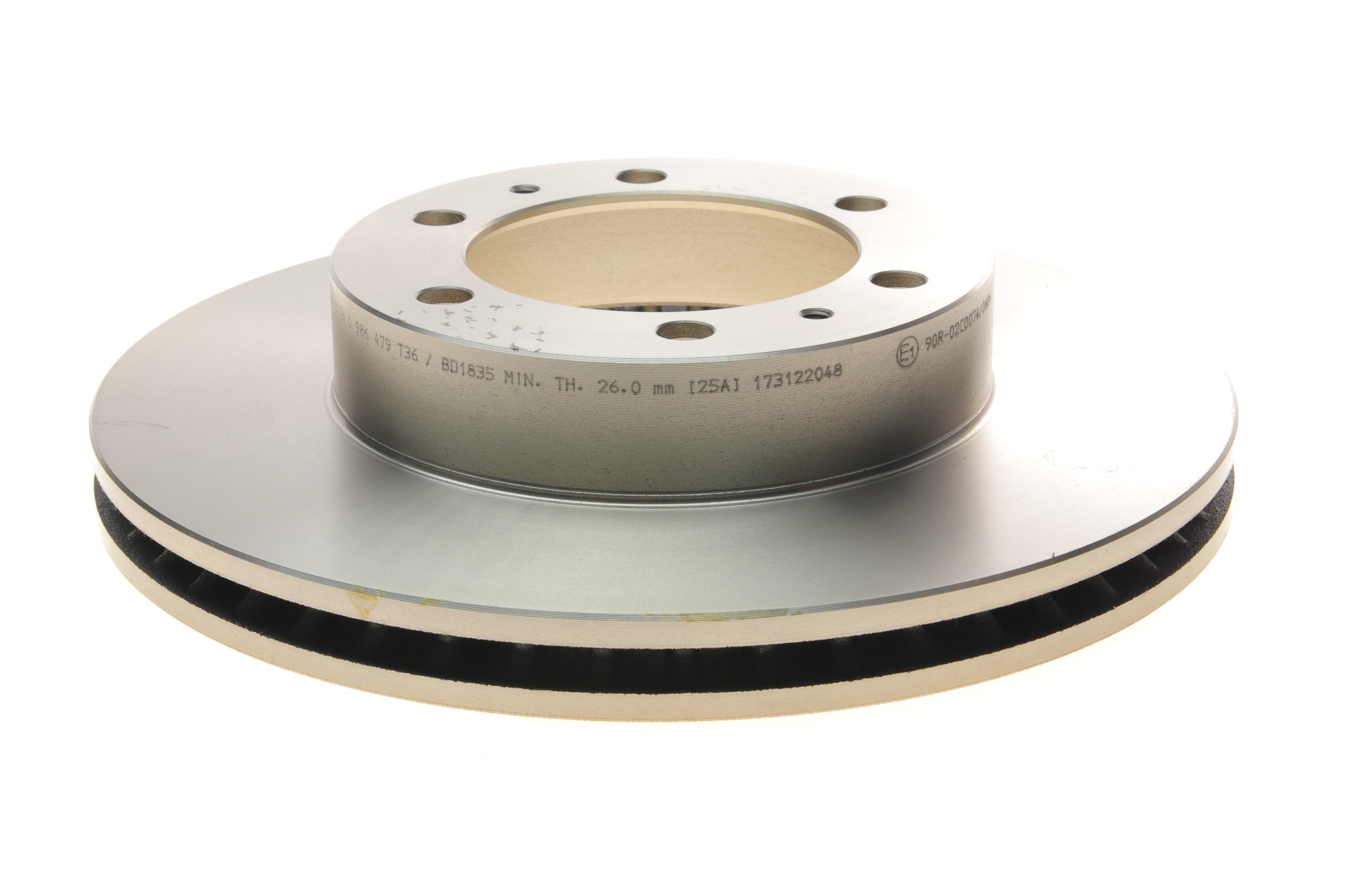 Диск гальмівний (передній) Toyota FJ Cruiser 4.0 4WD 05-18 (319x28)