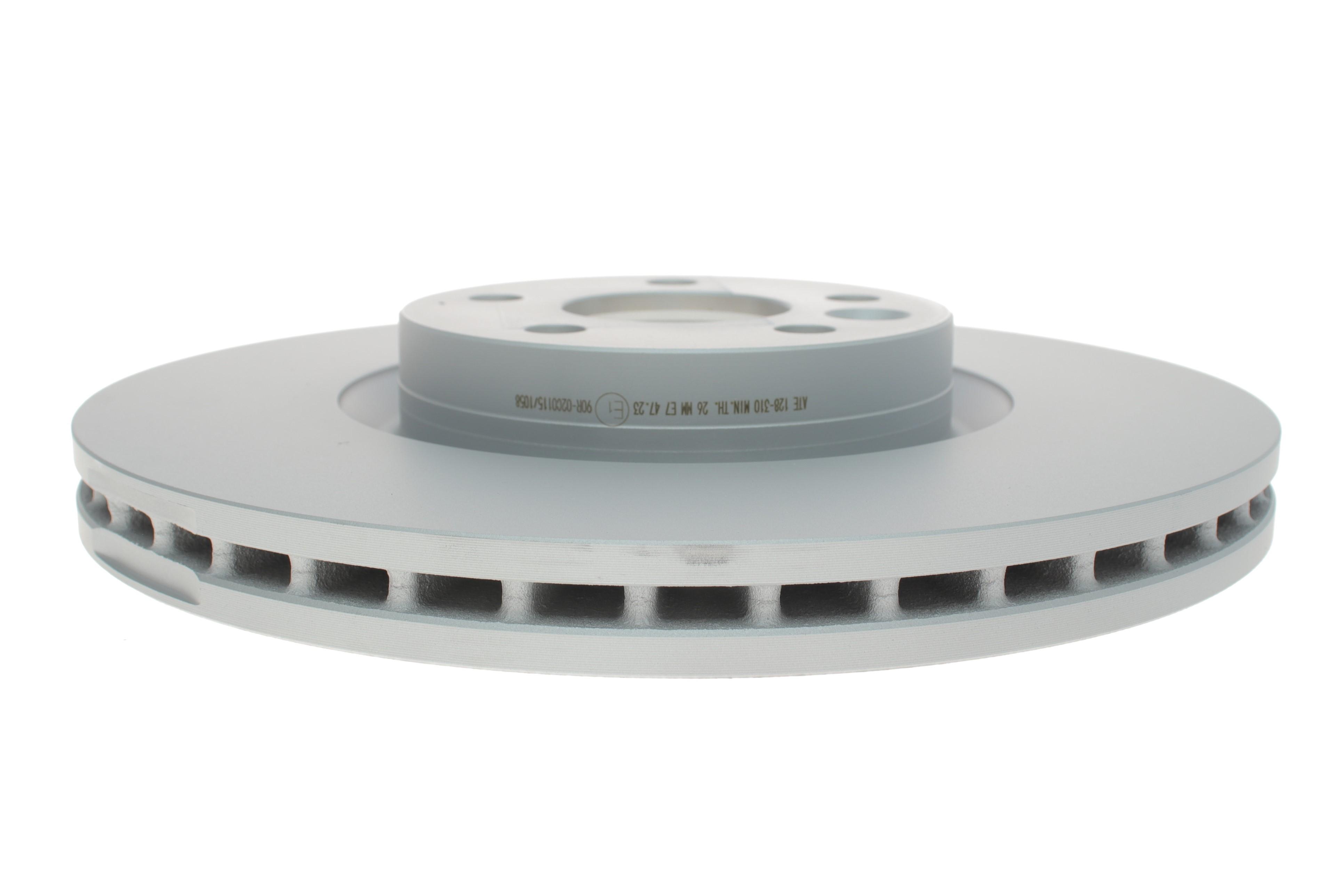 Диск гальмівний (передній) Volvo XC 60 08-17 (324x28) (з покрит.) (вентил.)