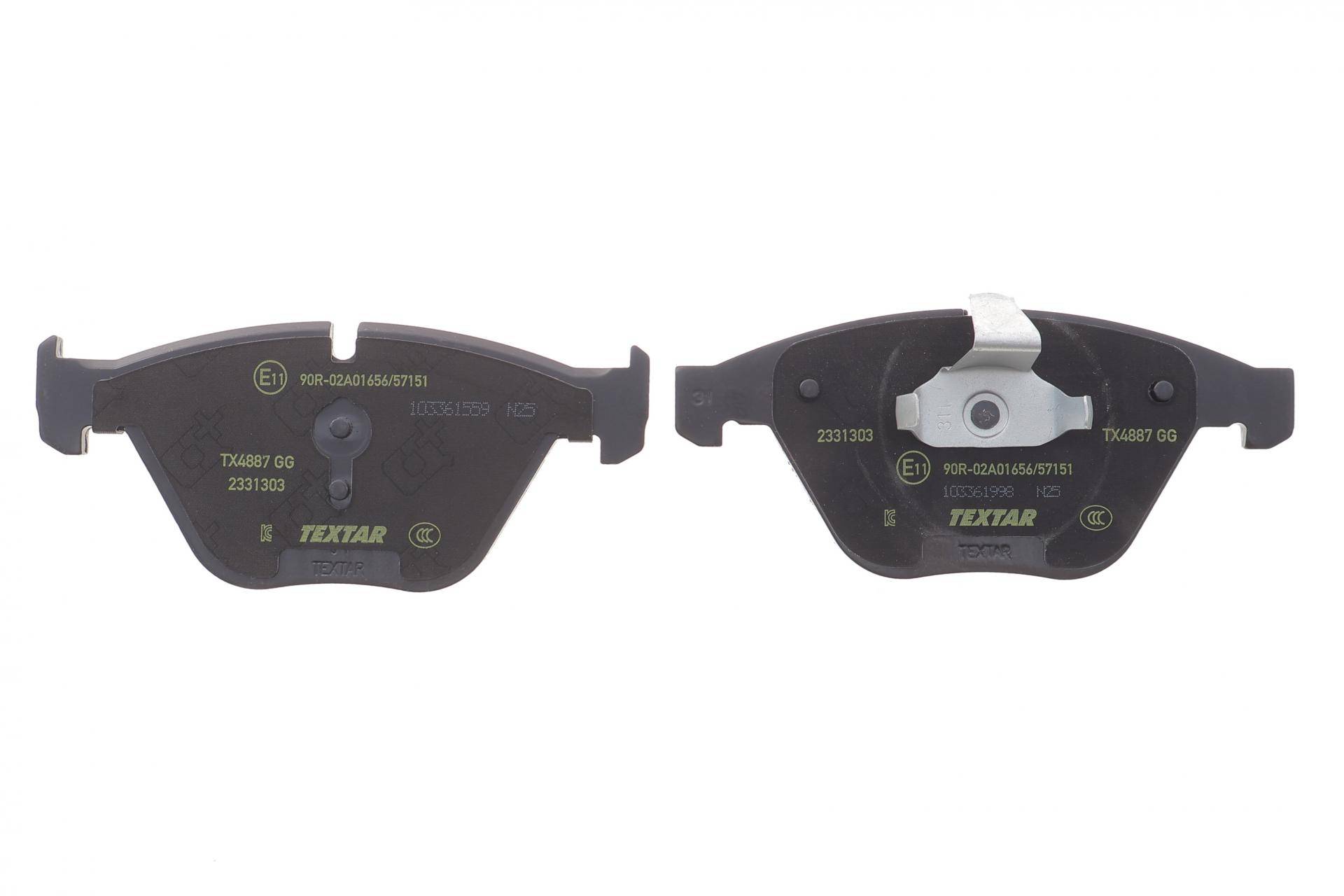 Колодки гальмівні (передні) BMW 3 (E90-E92)/ X1 (E84) 04-15 (Teves)