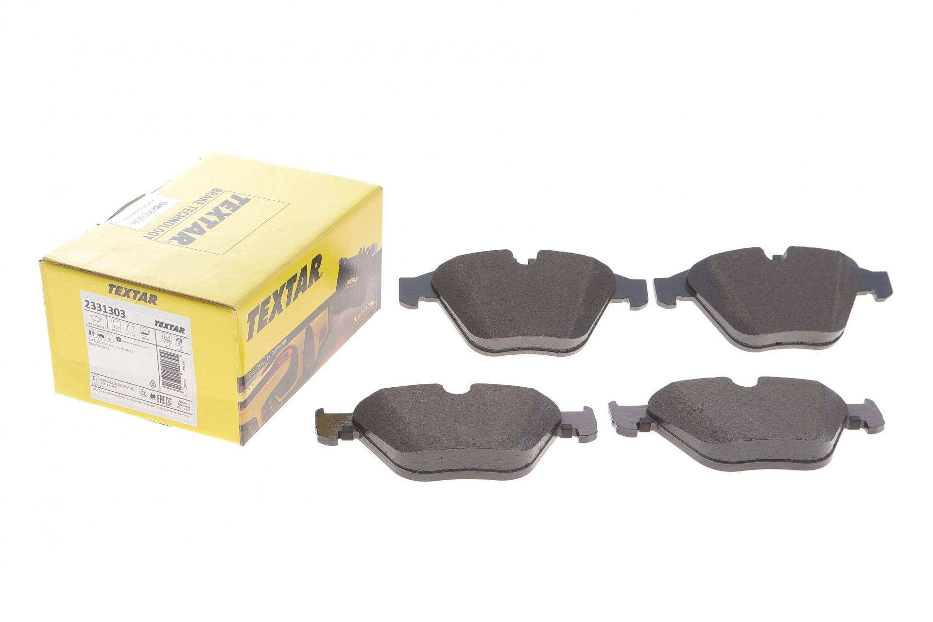 Колодки гальмівні (передні) BMW 3 (E90-E92)/ X1 (E84) 04-15 (Teves)