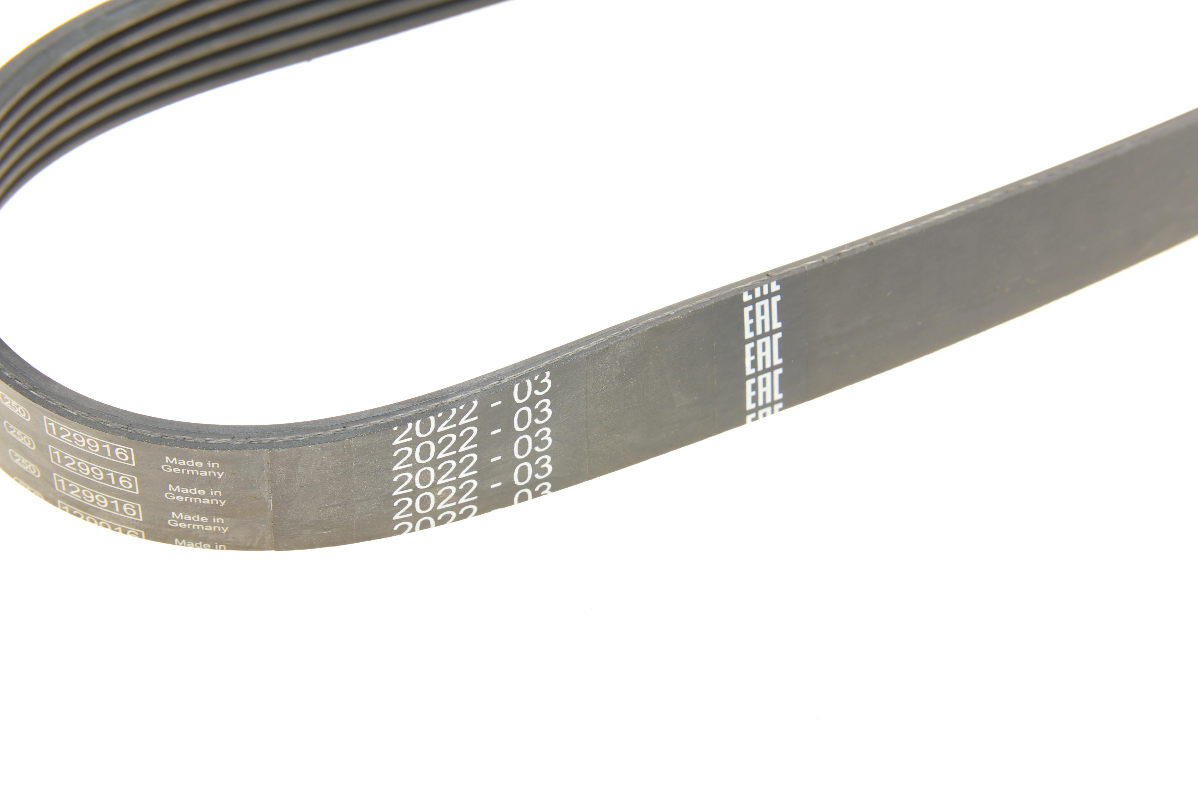 Ремінь генератора Seat Ibiza 15-/VW Polo 1.0/1.6 14-/Skoda Fabia 14- (6PK701)