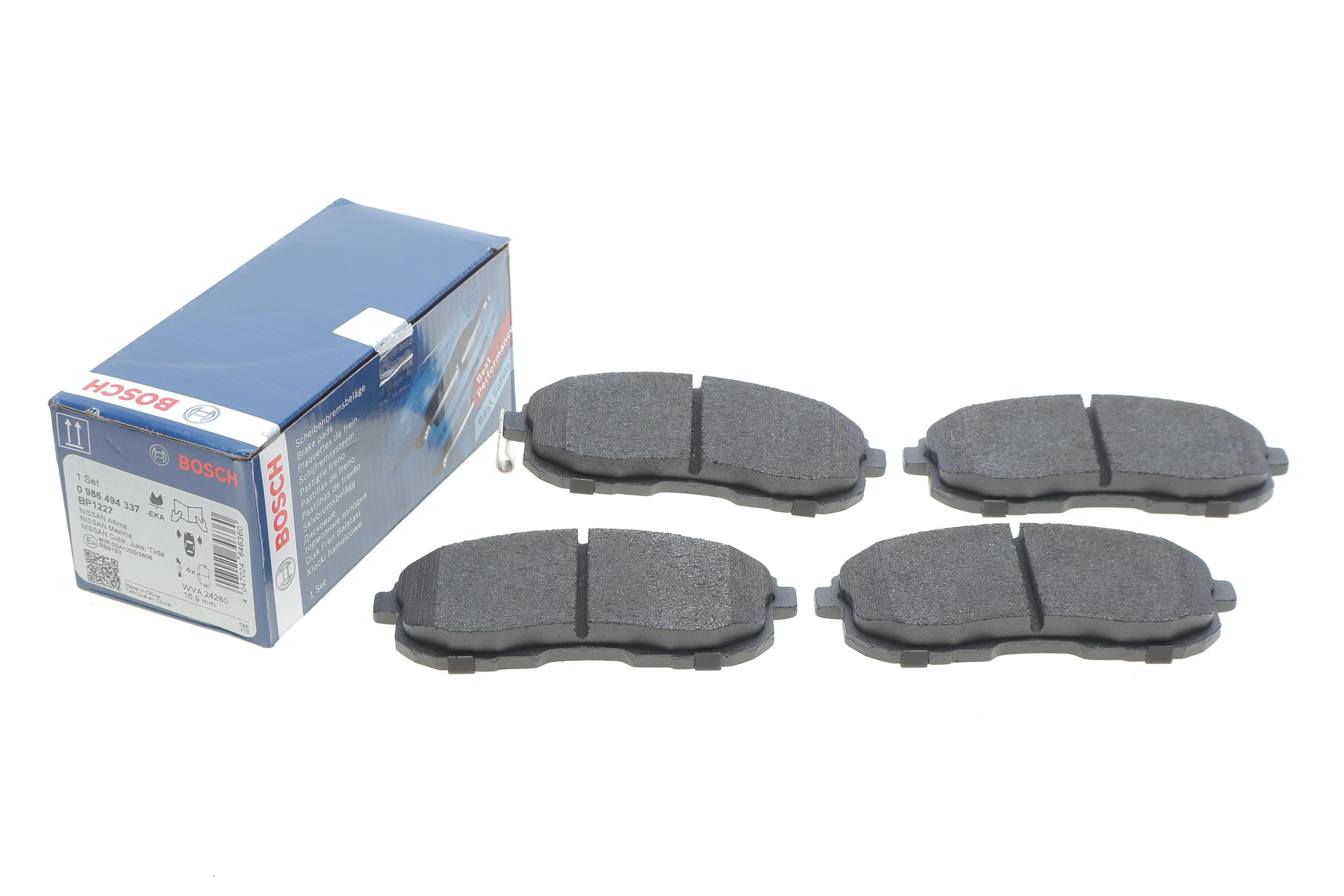 Колодки гальмівні (передні) Nissan Juke/ Pulsar/ Tiida 07- (Sumitomo)