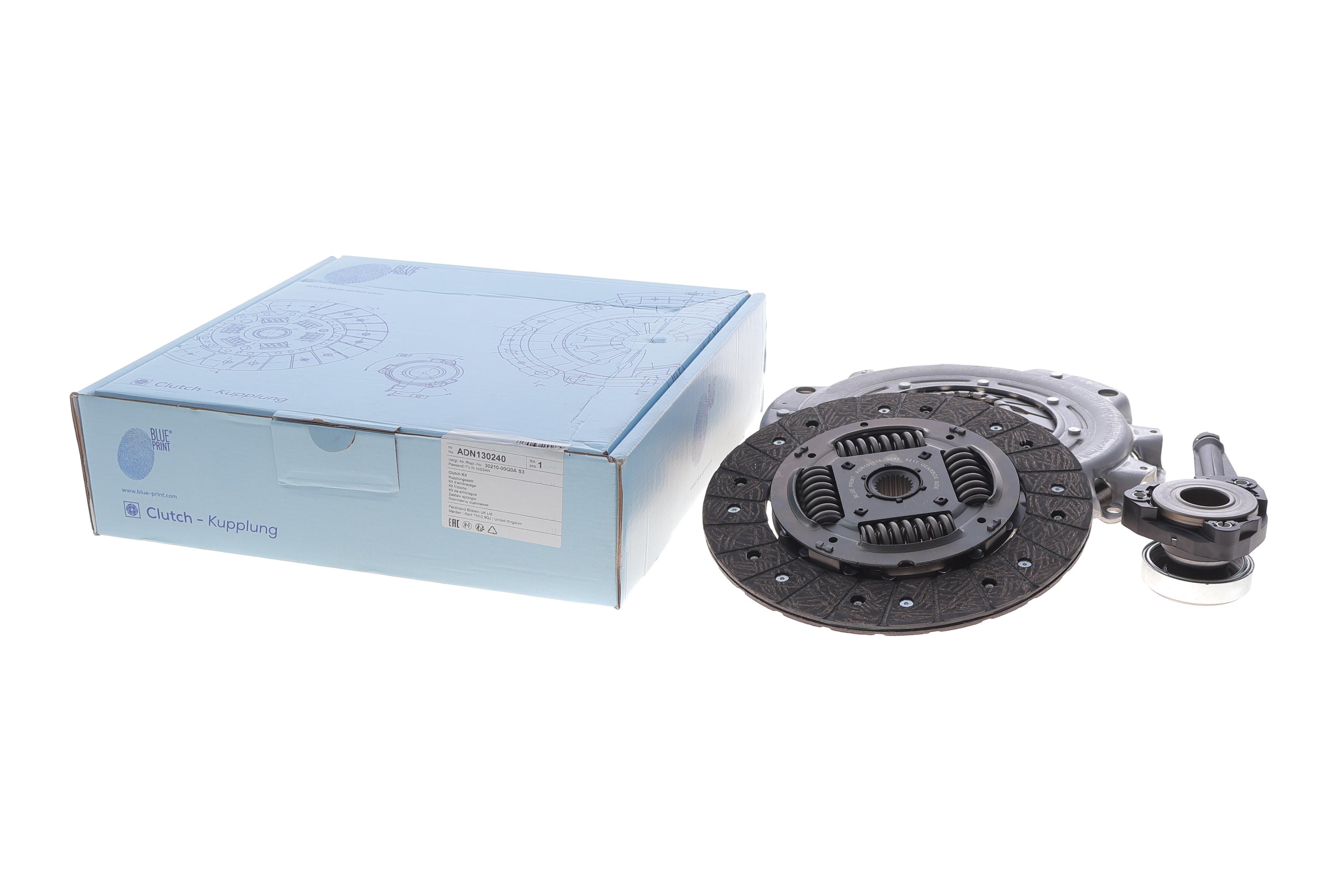 Комплект сцепления Renault Master II/Trafic II 1.9 dCi 01- (d=240mm) (+выжимной)