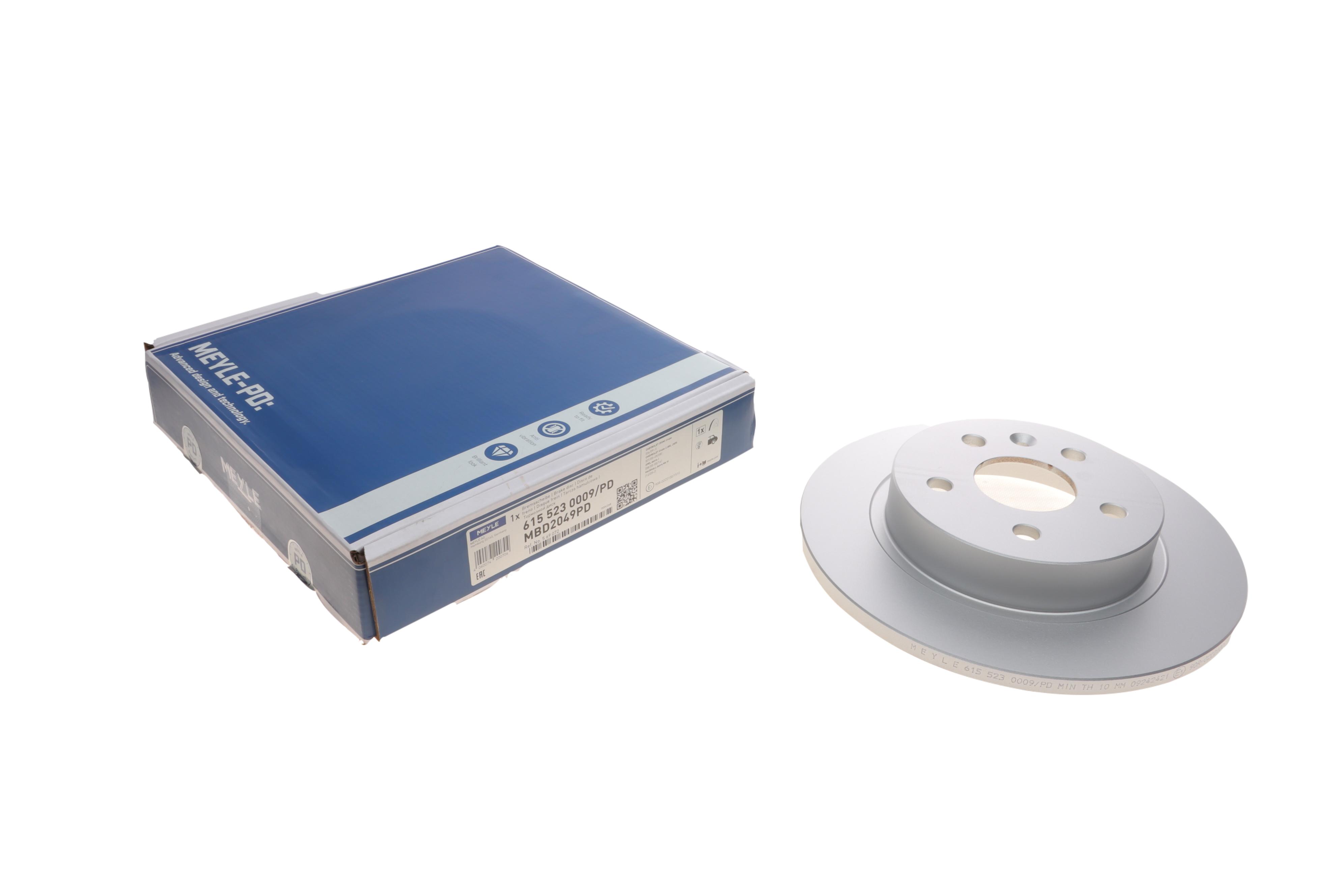 Диск гальмівний (задній) Chevrolet Aveo/Cruze/Trax/Opel Astra J/Mokka 09- (268x12)