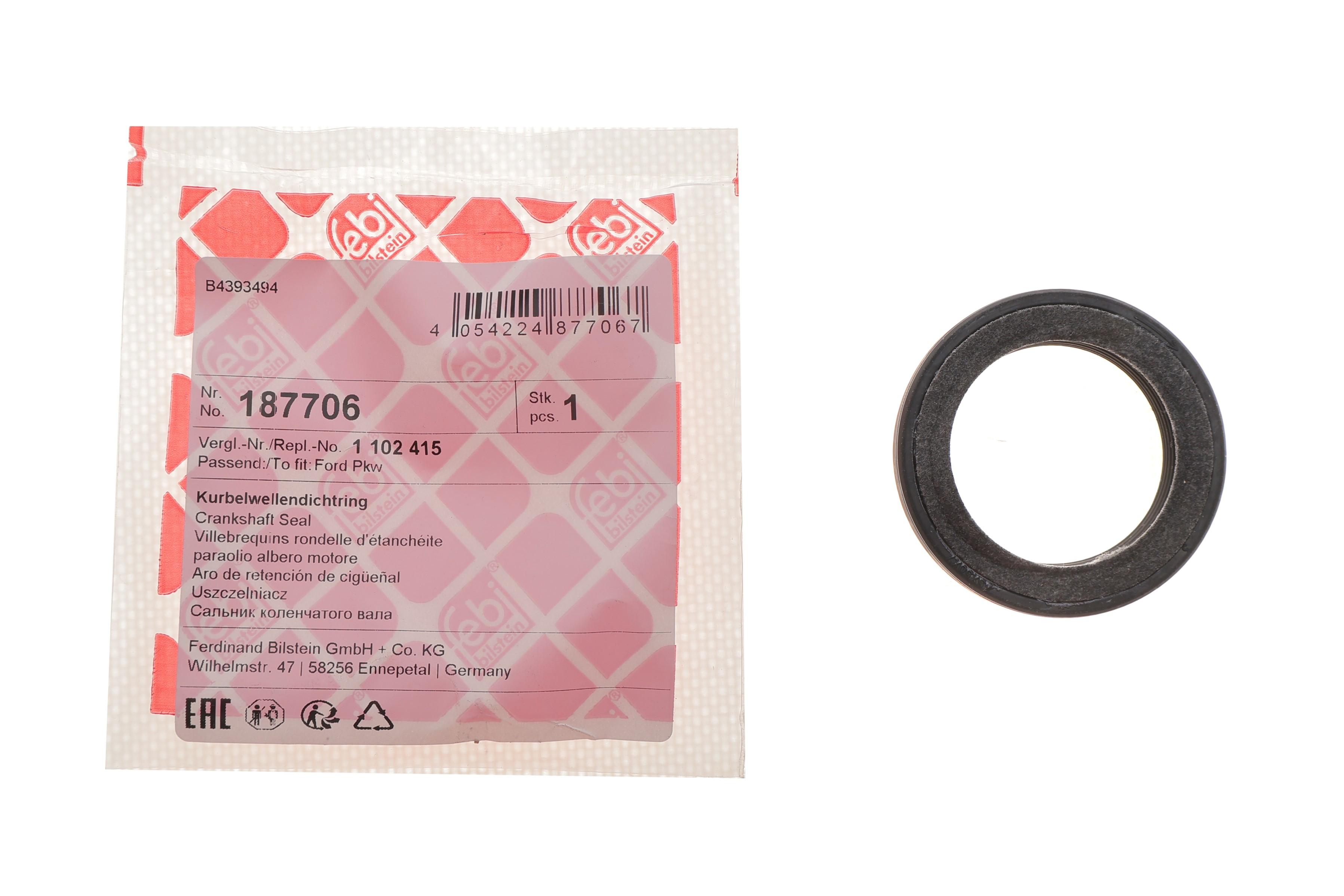 Сальник коленвала (передний) Land Rover Discovery/Range Rover 2.7/3.0 D 04- (33x50x7)