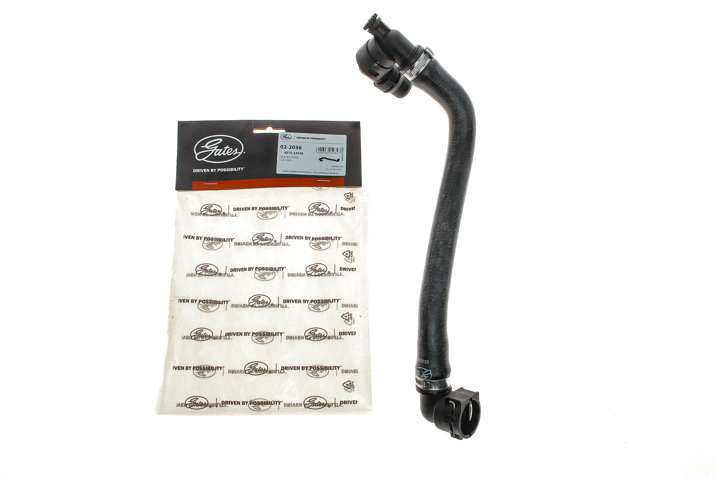 Патрубок печки Fiat Doblo 1.6/2.0 D Multijet 10-