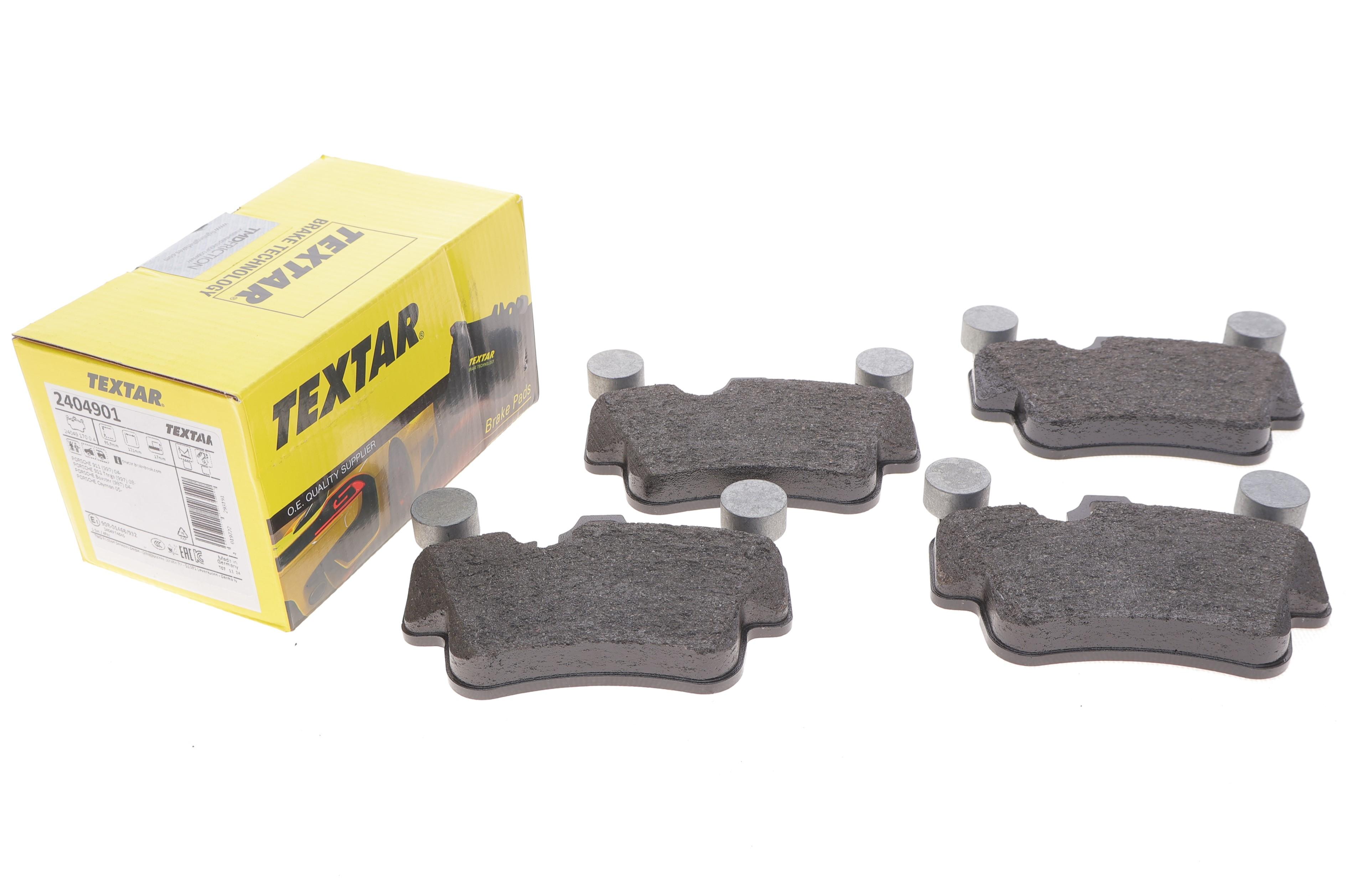 Колодки гальмівні (передні) Porsche 911/Boxster/Cayman 2.9-3.8 04-12