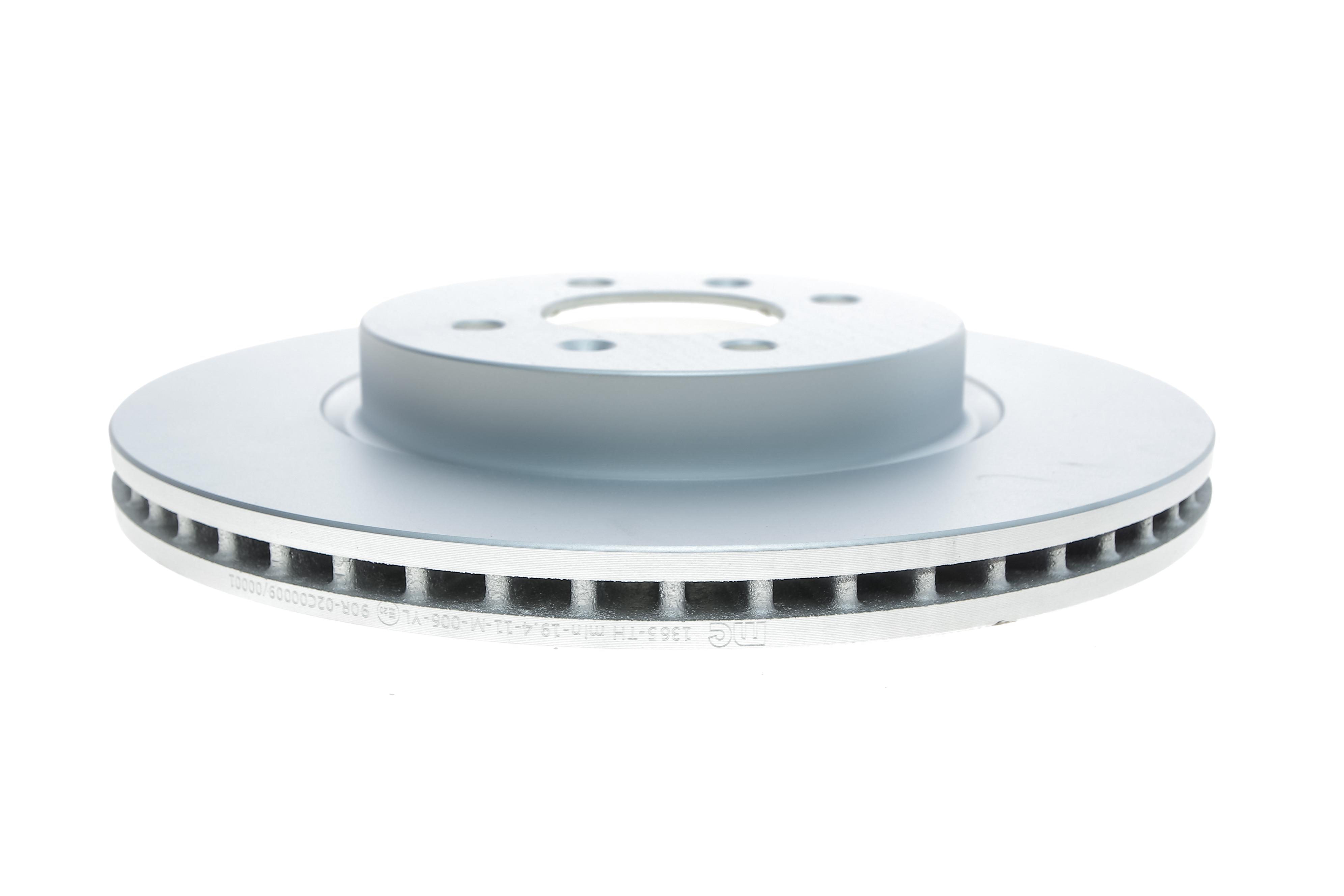 Диск гальмівний (передній) Hyundai i20 15-/Kia Rio III/IV 11- (280x22) (з покриттям) (вентильований)