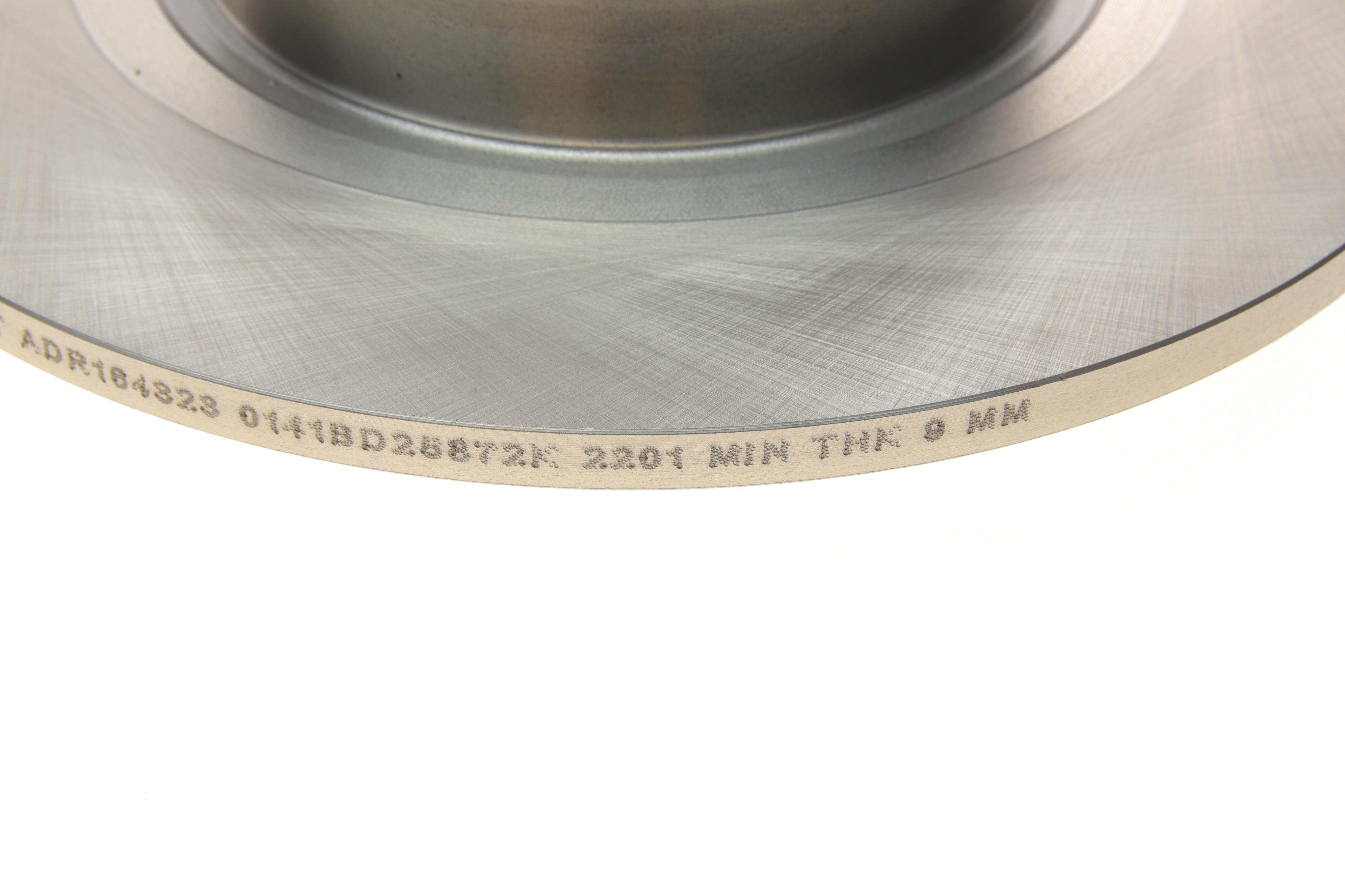 Диск гальмівний (задній) Renault Scenic II/Megane II 03-10 (270х10) (+ABS) (з підшипником)