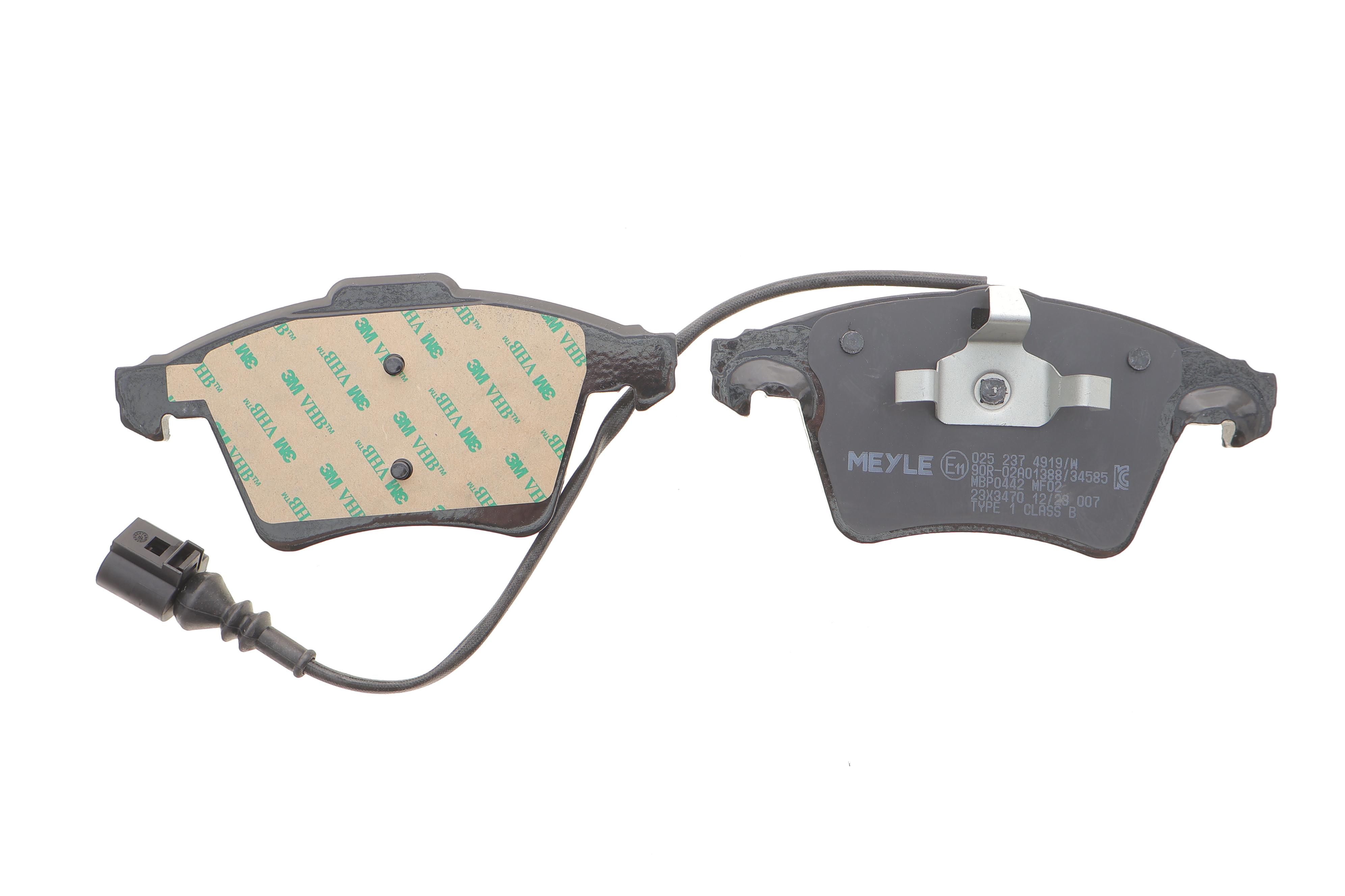 Колодки гальмівні (передні) VW Touareg 2.5TDI 03-10 (Ate) (з датчиком)