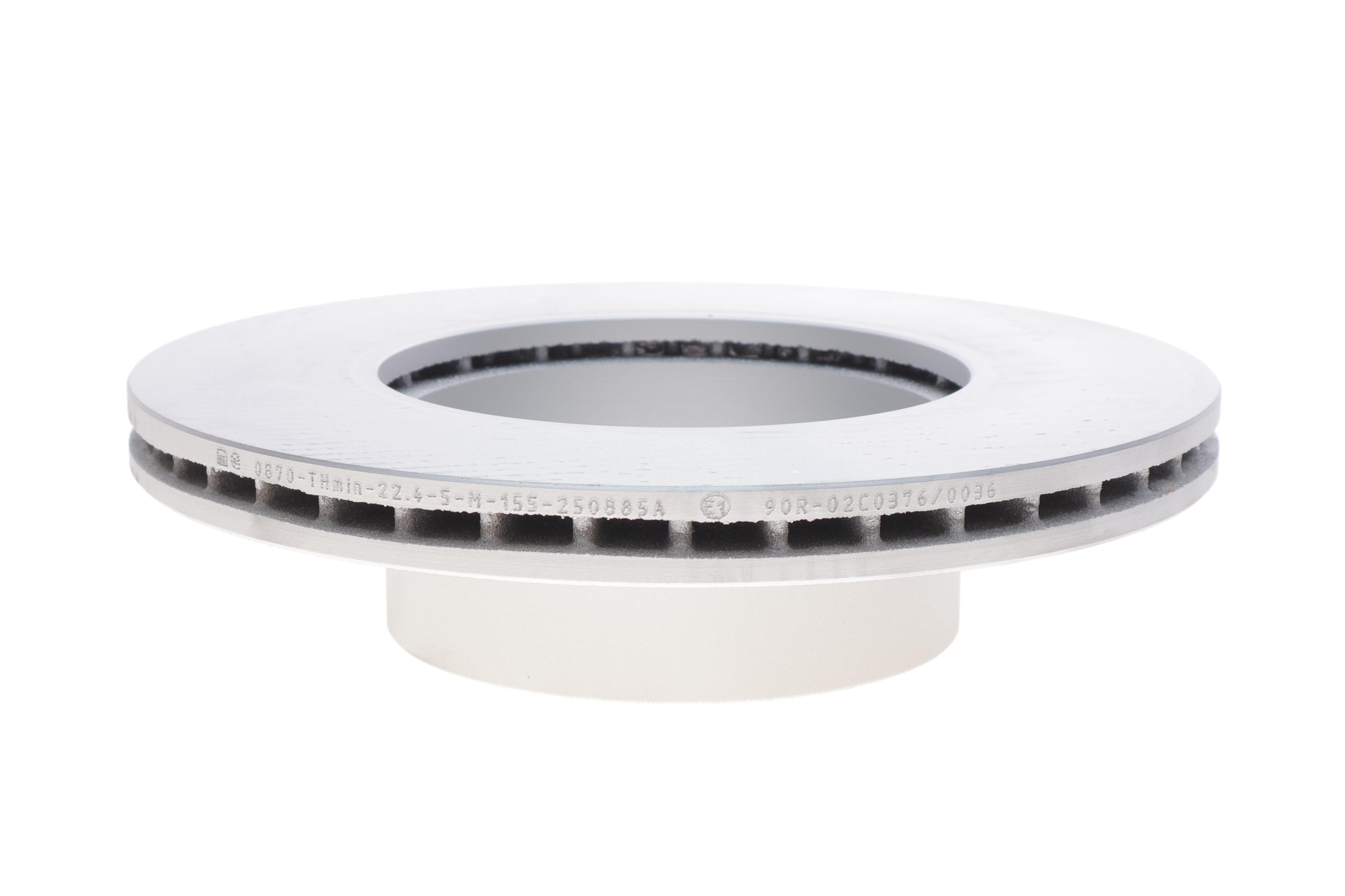 Диск гальмівний (передній) BMW 1 (E81-82/E87)/3 (E90-93) 04-13/Z4 (E89) 09-16 (300x24)(з покр.)(вент)