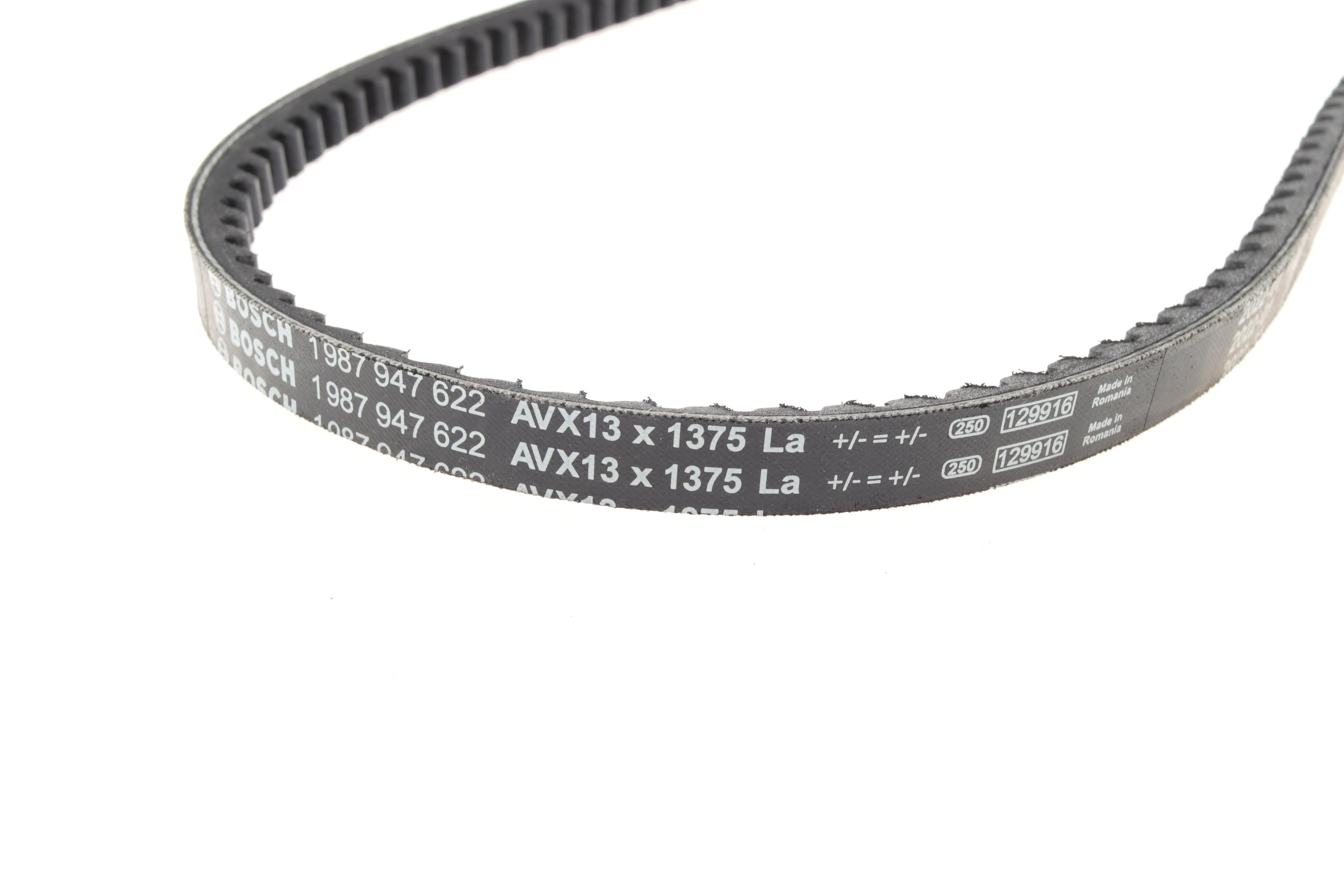 Ремінь генератора Peugeot 505 2.8 86-93/604 2.7-2.8 77-87 (13x1375)