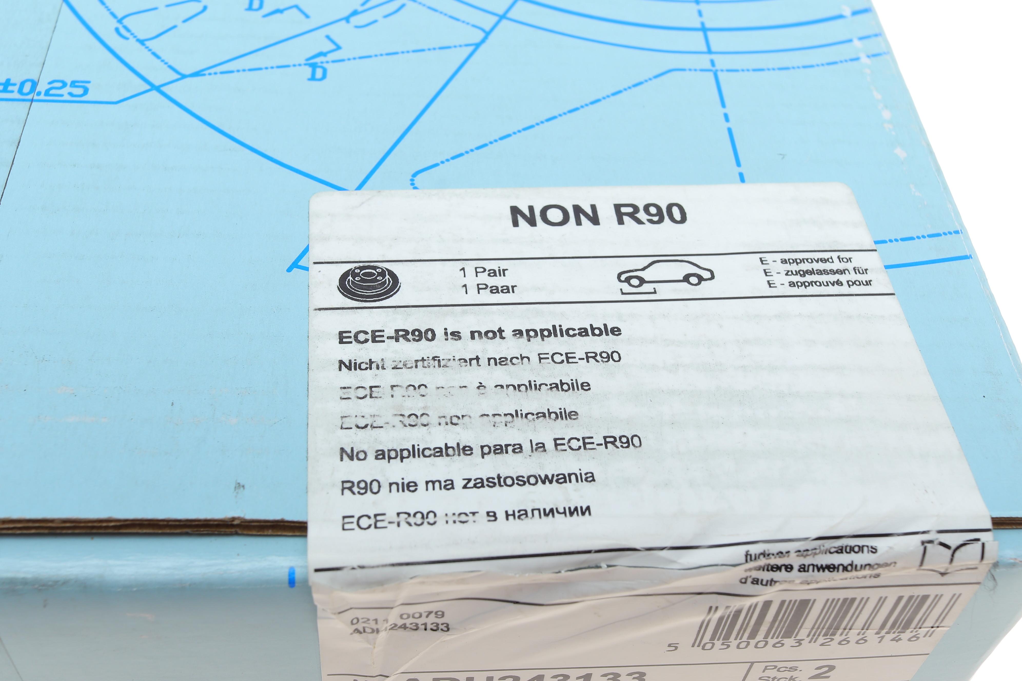 Диск гальмівний (передній) Honda HR-V 1.5 16V/1.6D 15- (293x25)