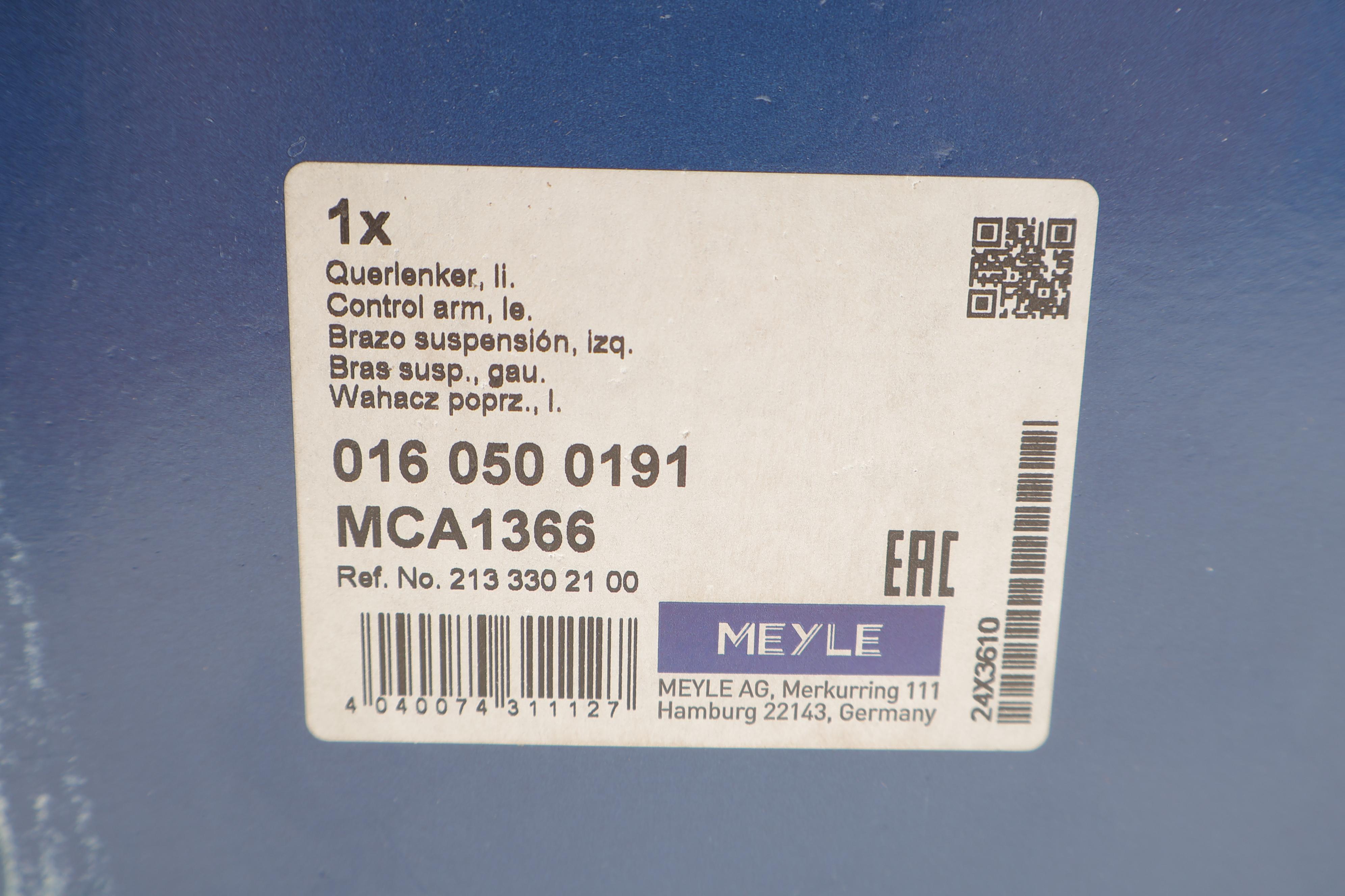 Важіль підвіски (передній/знизу) (L) MB E-class (W213) 16-23