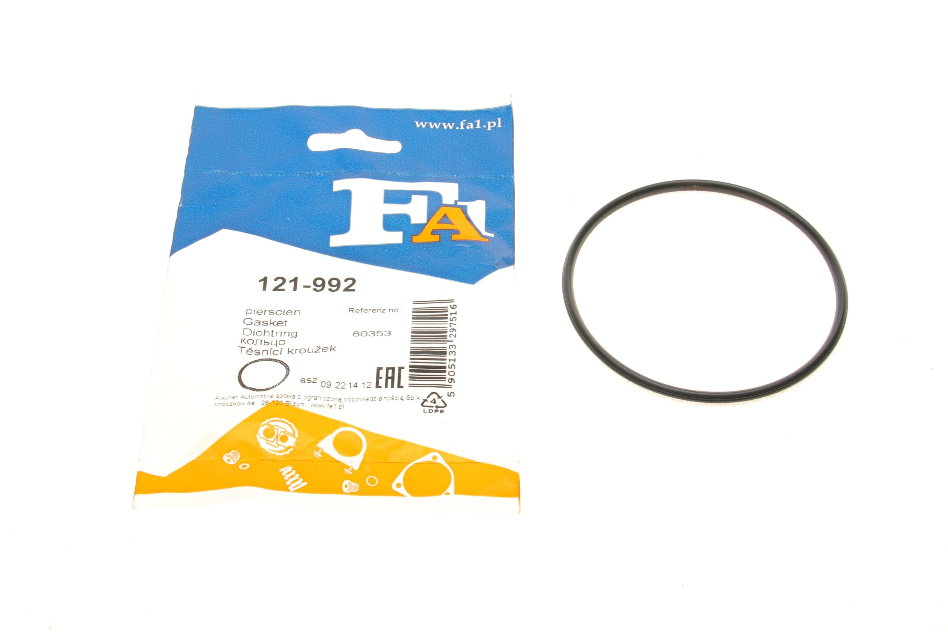 Прокладка трубы выхлопной Chevrolet Captiva/Daewoo Lanos 97- (82x90x4) (кольцо)