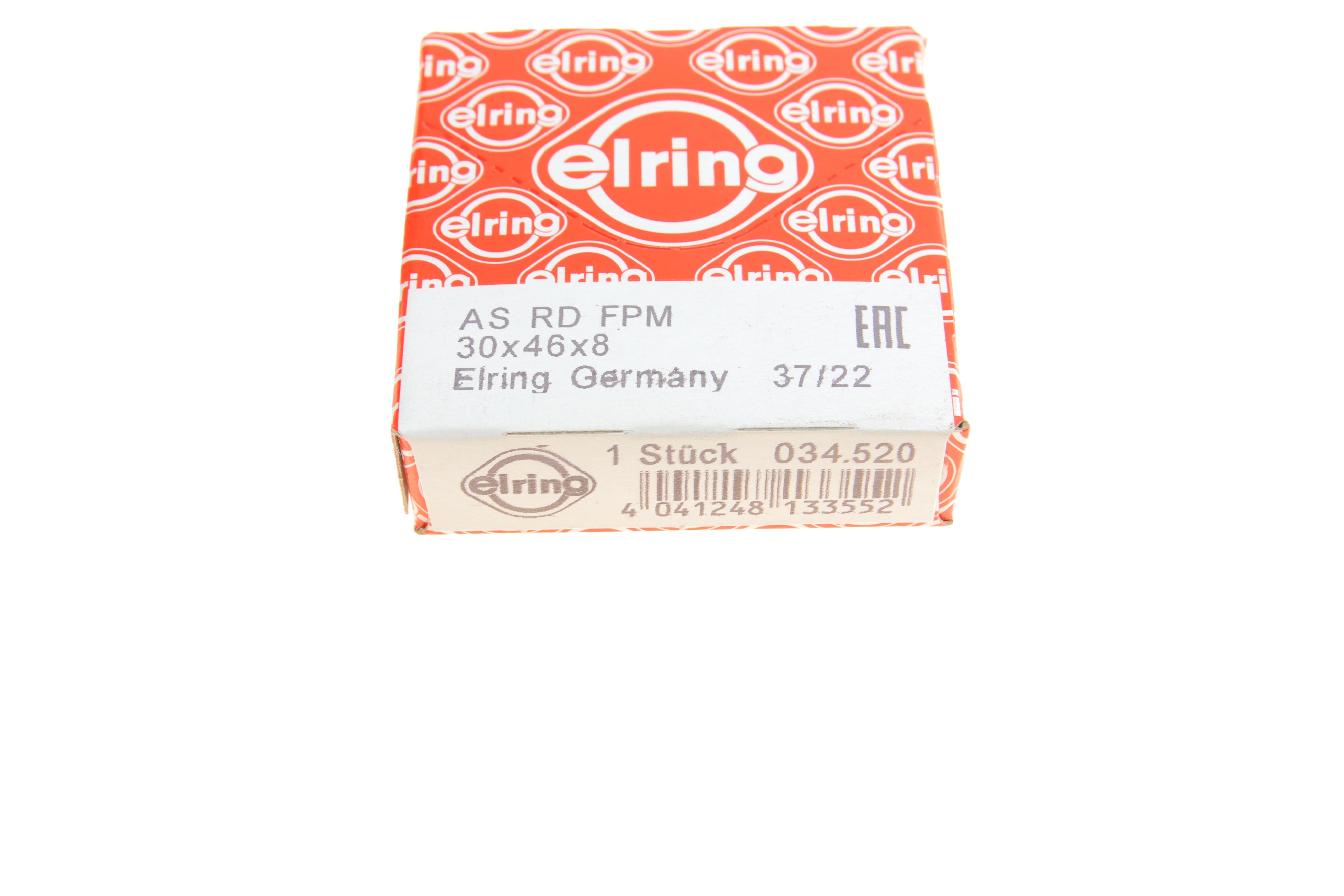 Сальник колінвалу (передній) Mitsubishi Colt/Lancer IV/V/VI 1.3/1.5 -96 (30x46x8)