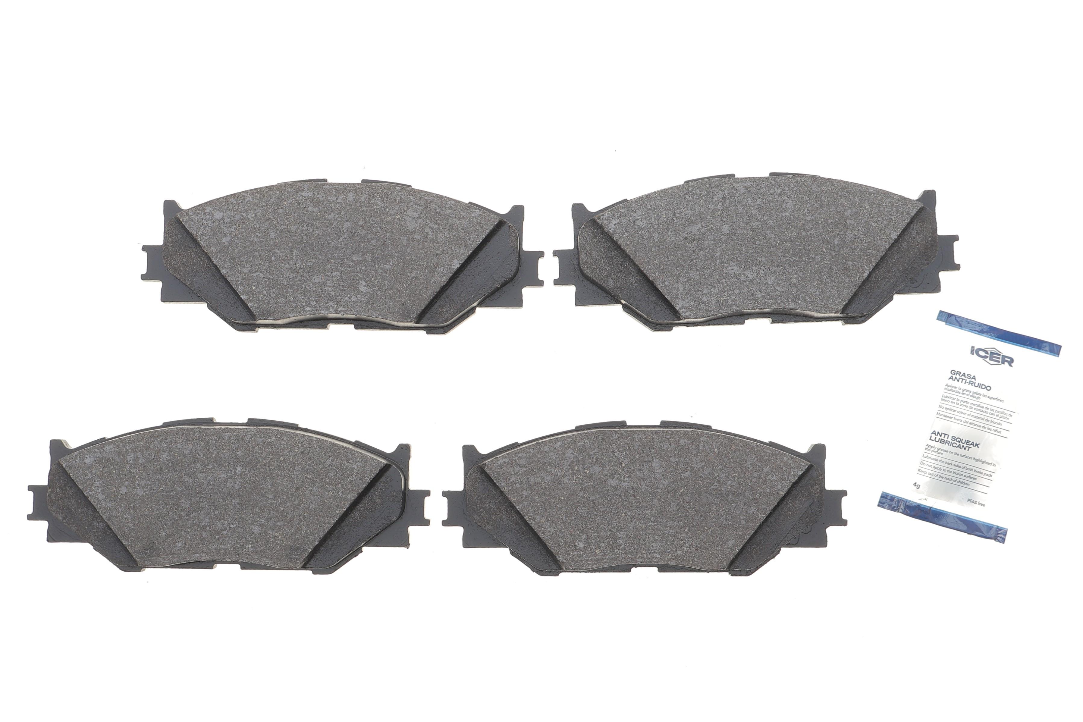 Колодки гальмівні (передні) Lexus IS II/III 05-