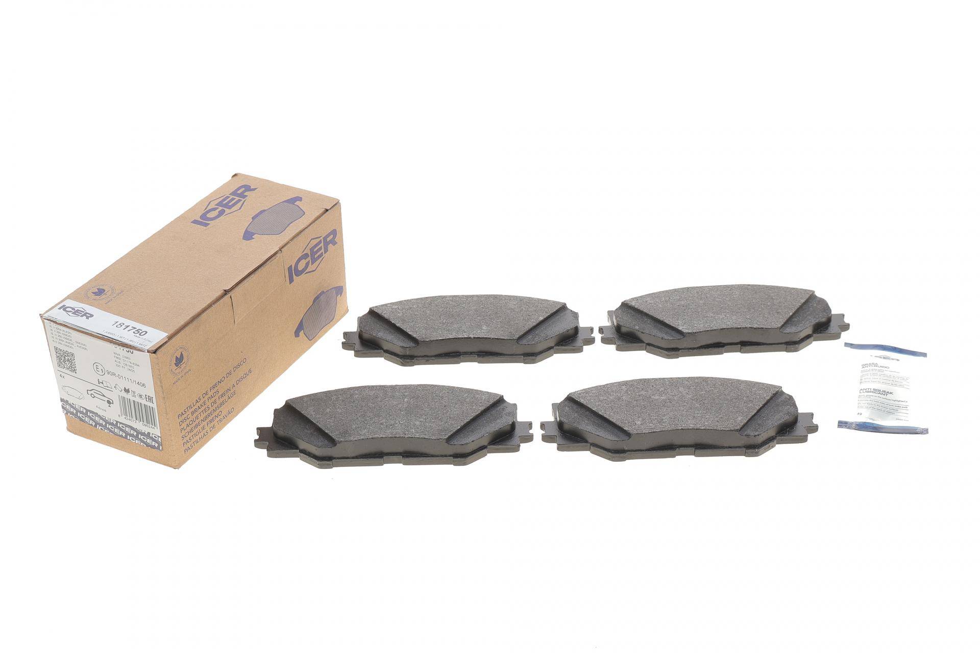 Колодки гальмівні (передні) Lexus IS II/III 05-