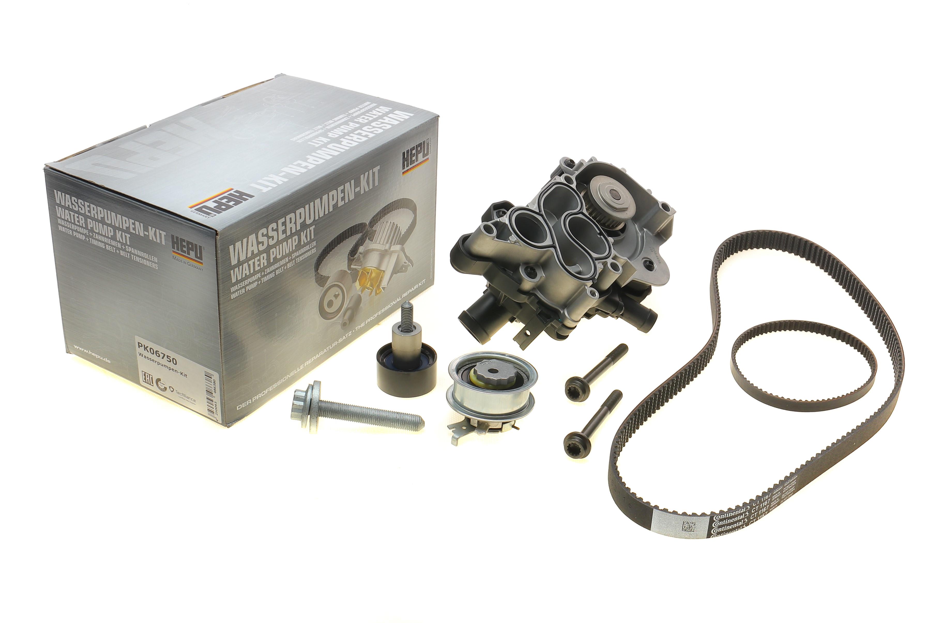 Комплект ГРМ + помпа Seat Ibiza IV/V/Skoda Fabia III/VW Polo 1.0TSI 14-