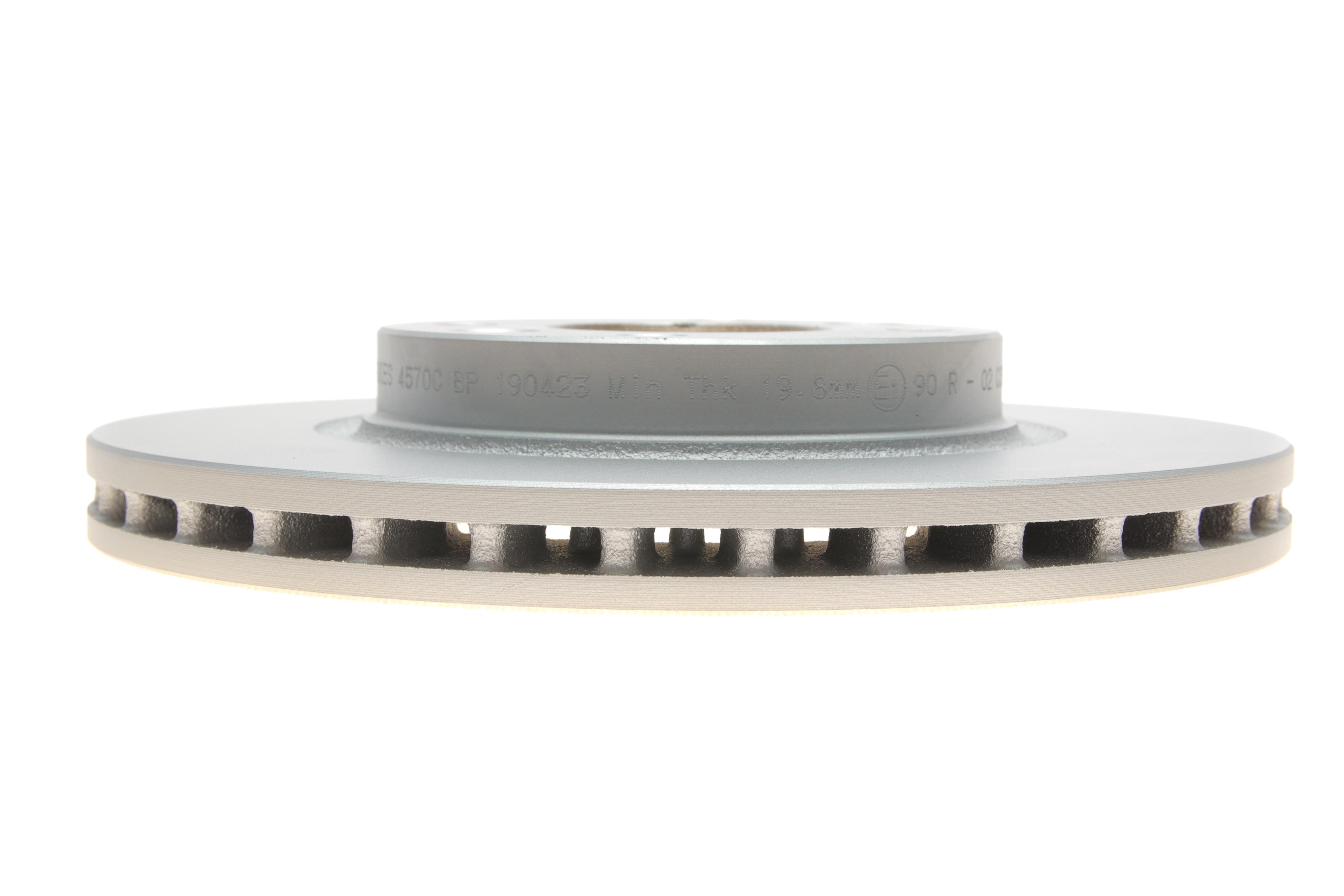 Диск тормозной (передний) (к-кт 2шт) Renault Logan II/Sandero 13- (258x22) (с покрытием) (вентил.)