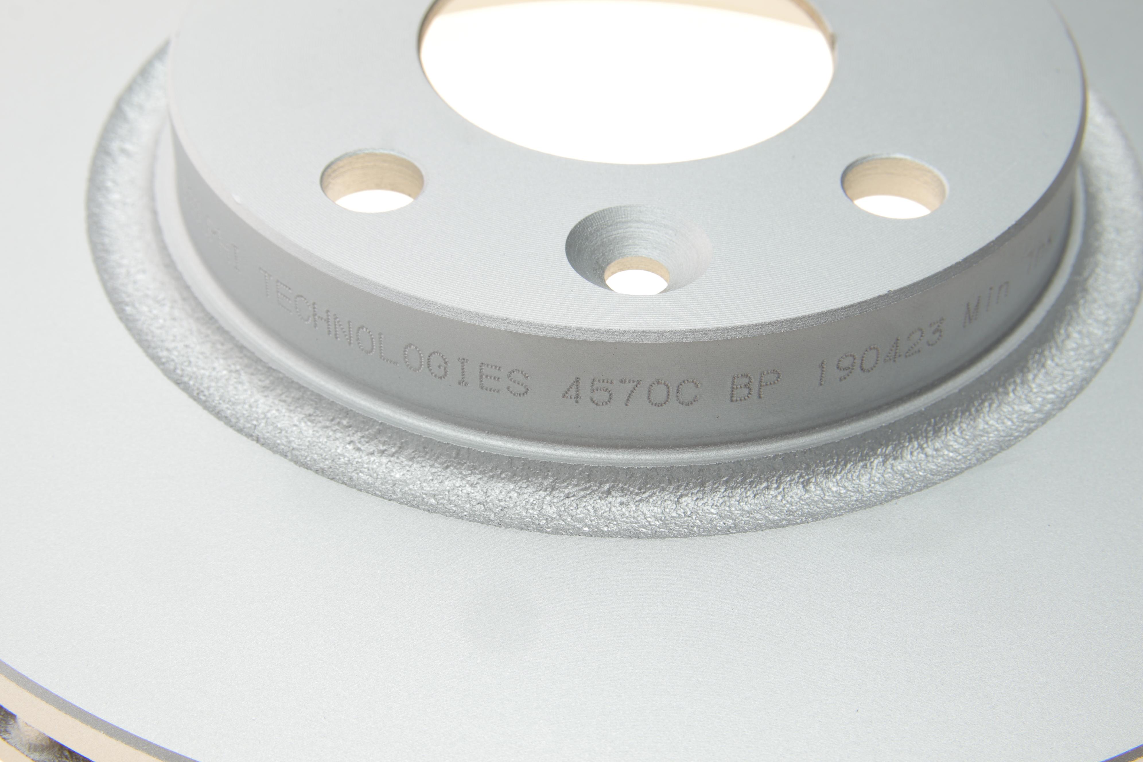 Диск тормозной (передний) (к-кт 2шт) Renault Logan II/Sandero 13- (258x22) (с покрытием) (вентил.)