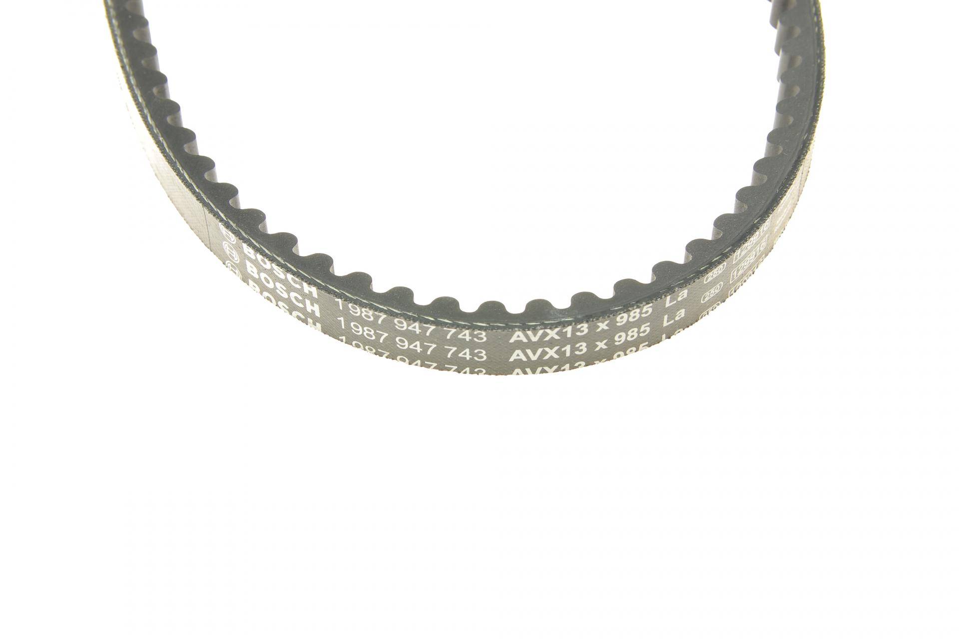 Ремінь генератора Land Rover Discovery 3.5/4.0 89-98/Mitsubishi Lancer 1.8 84-92 (13x985)