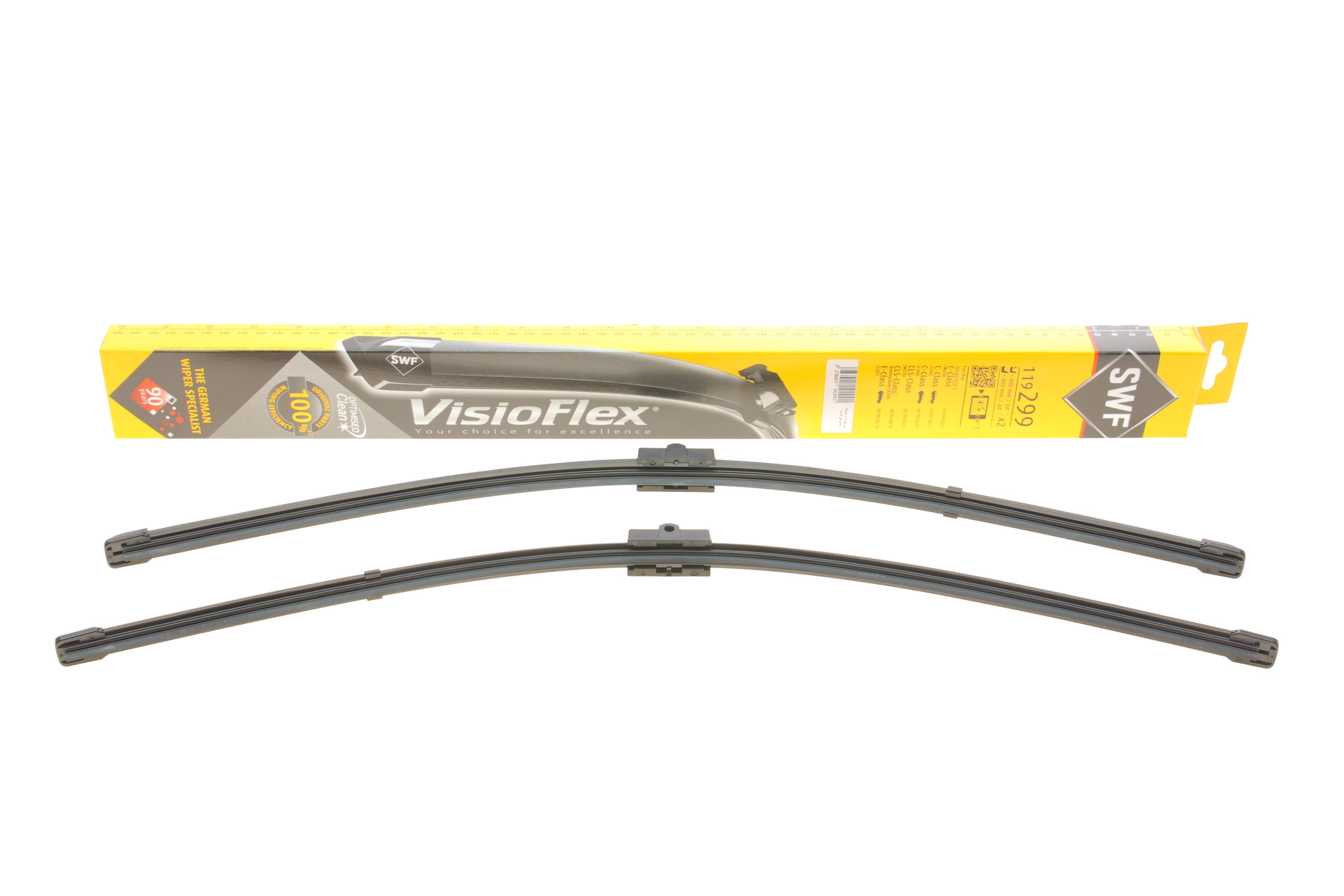 Щетки стеклоочистителя (600/600mm) MB C-class (W204)/E-class (W212) 07-