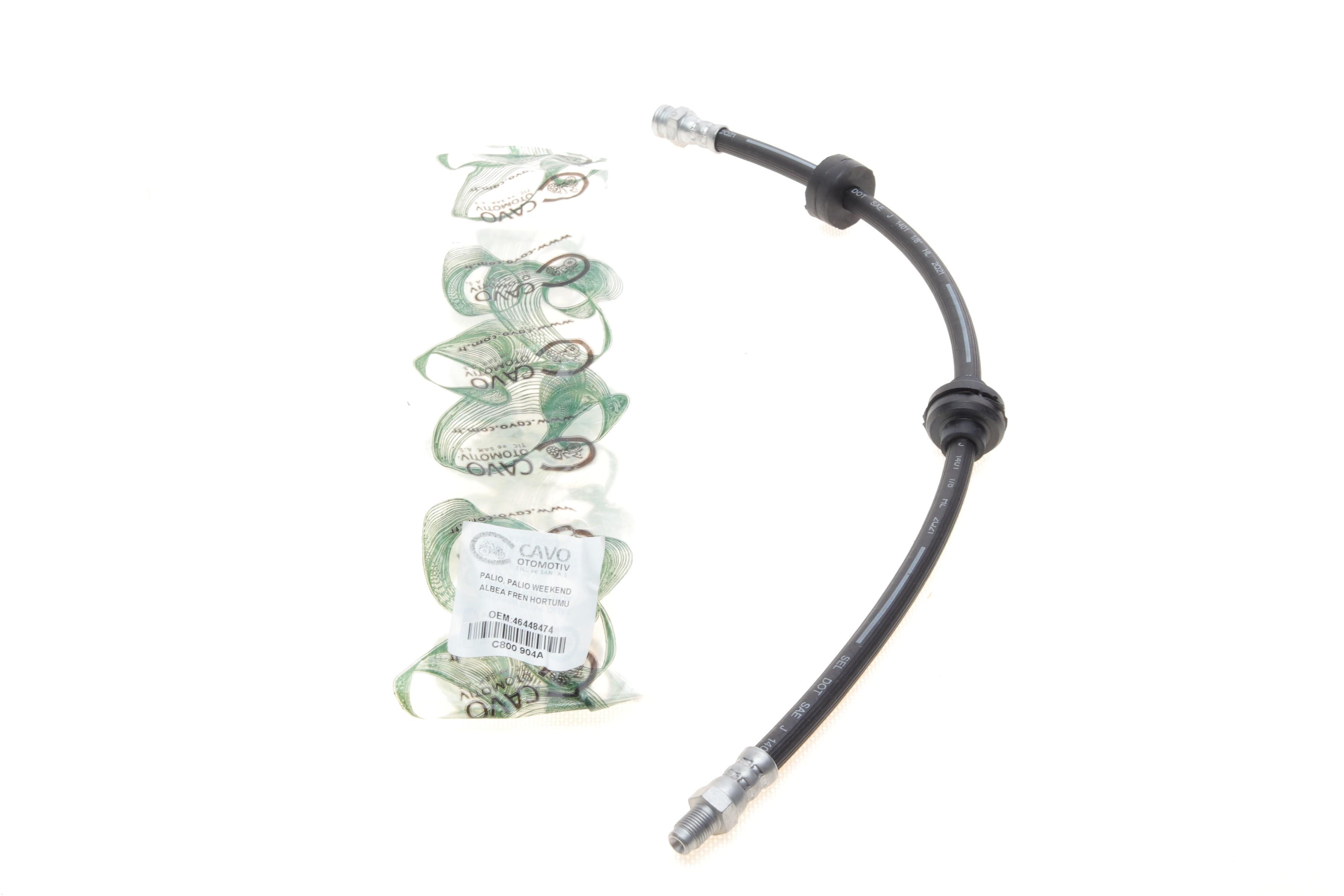 Шланг тормозной (передний) Fiat Palio/Siena 1.2/1.6/1.7D/1.9D 96-04