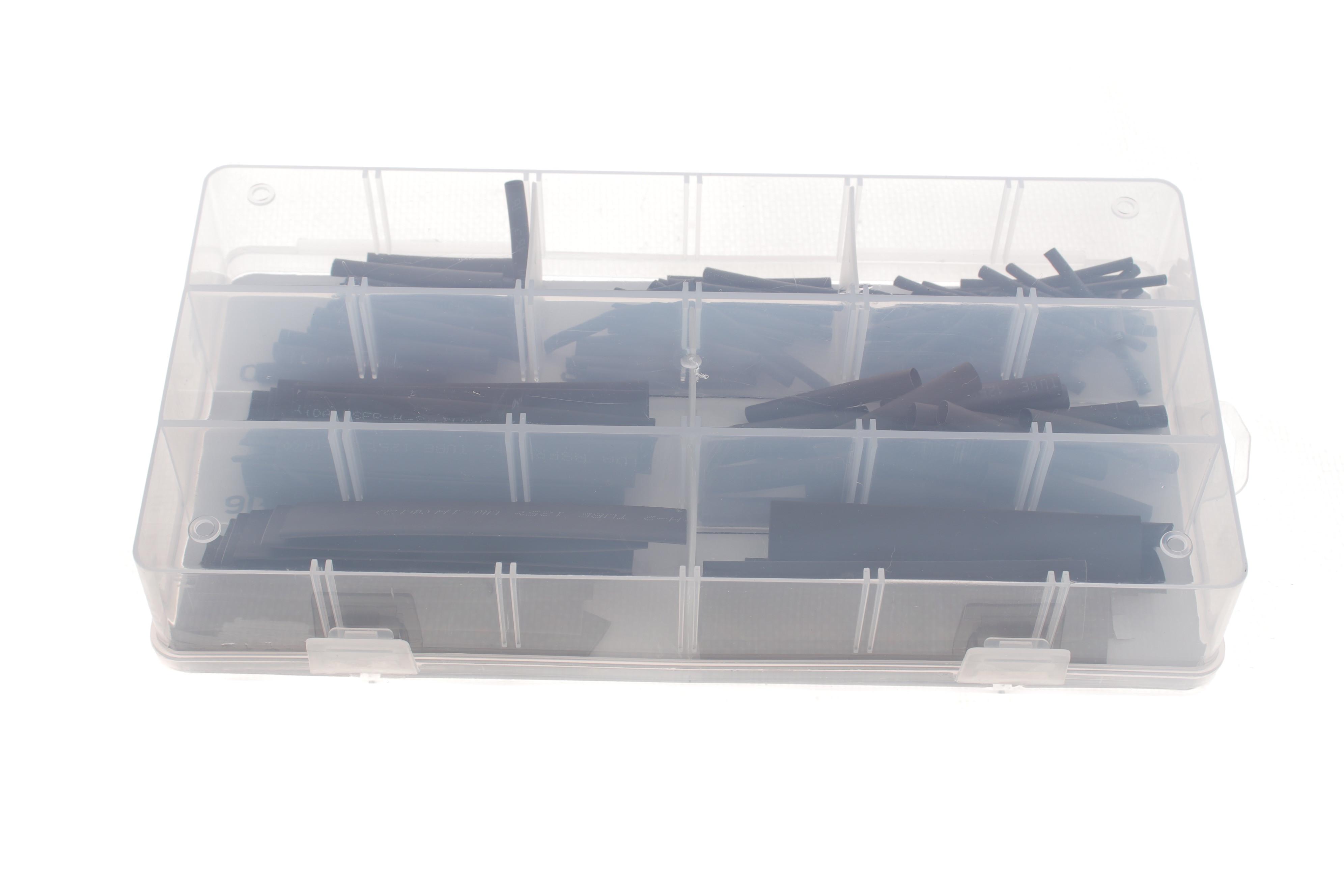 Термоусаджувана трубка (к-кт 127шт) (d=3.5mm-13mm)