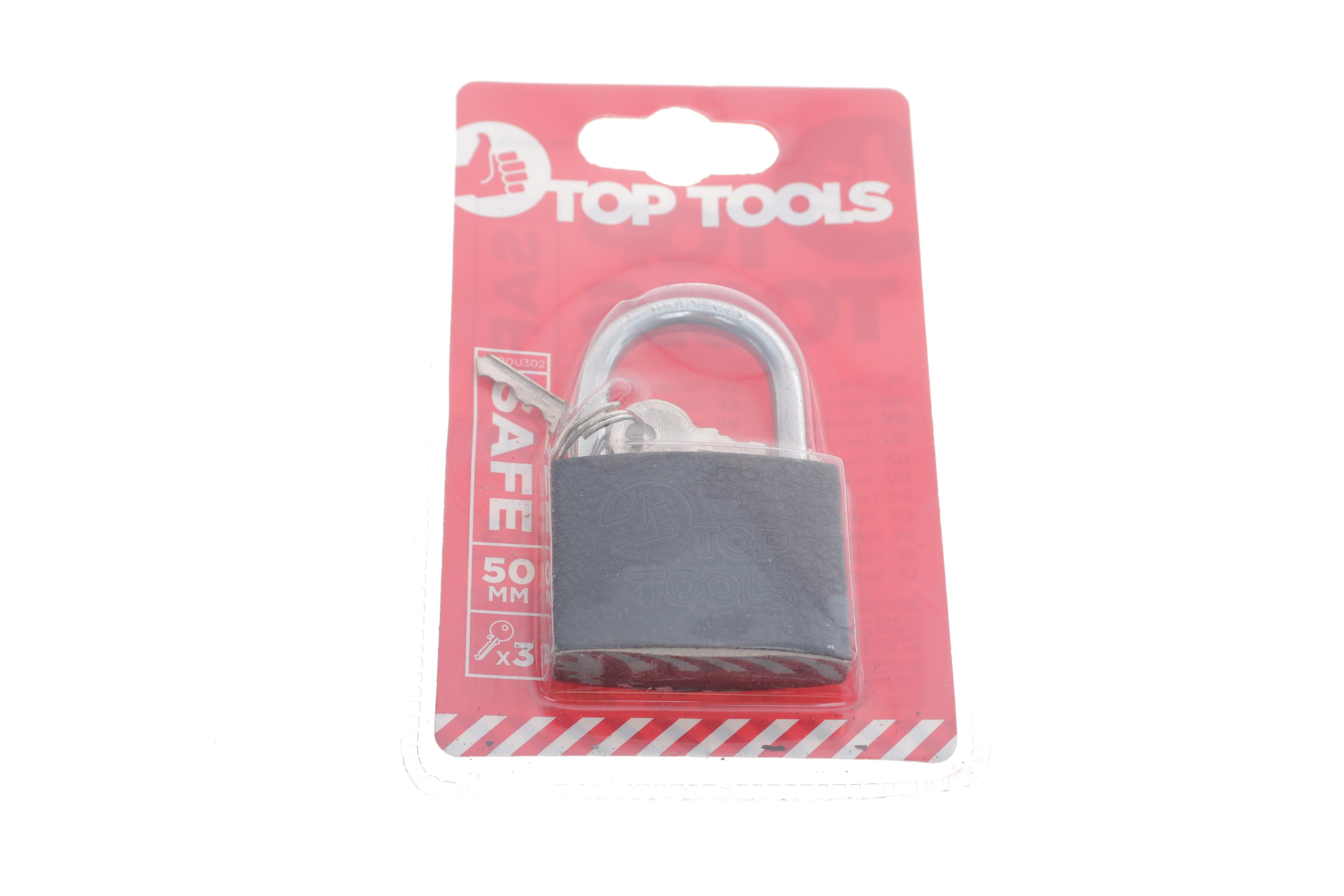 Замок навесной (50mm) (3 ключа в к-кт)