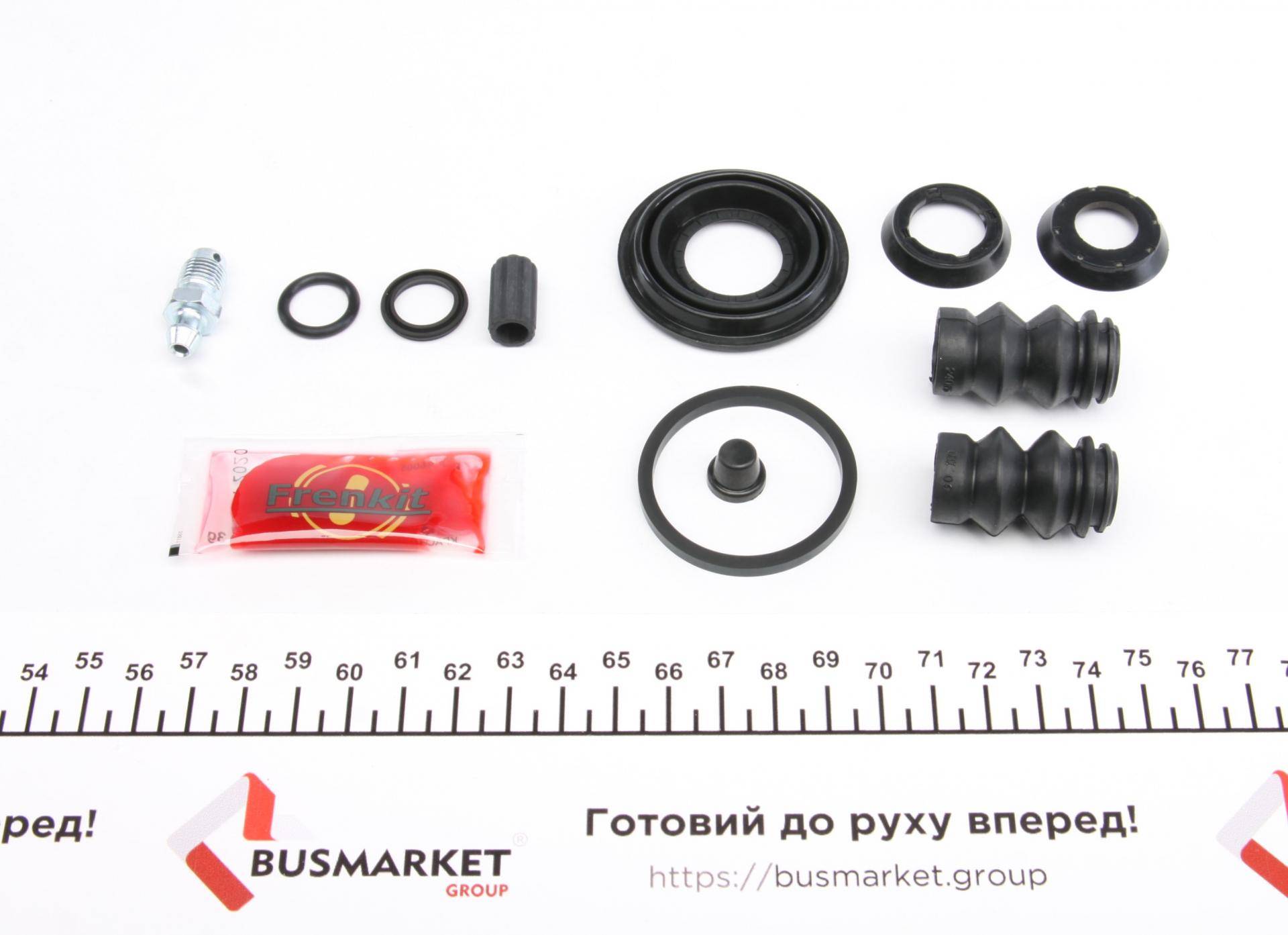 Ремкомплект супорта (заднього) Ford Mondeo/Citroen C4 04- (d=38mm) (+поршень) (Bosch)
