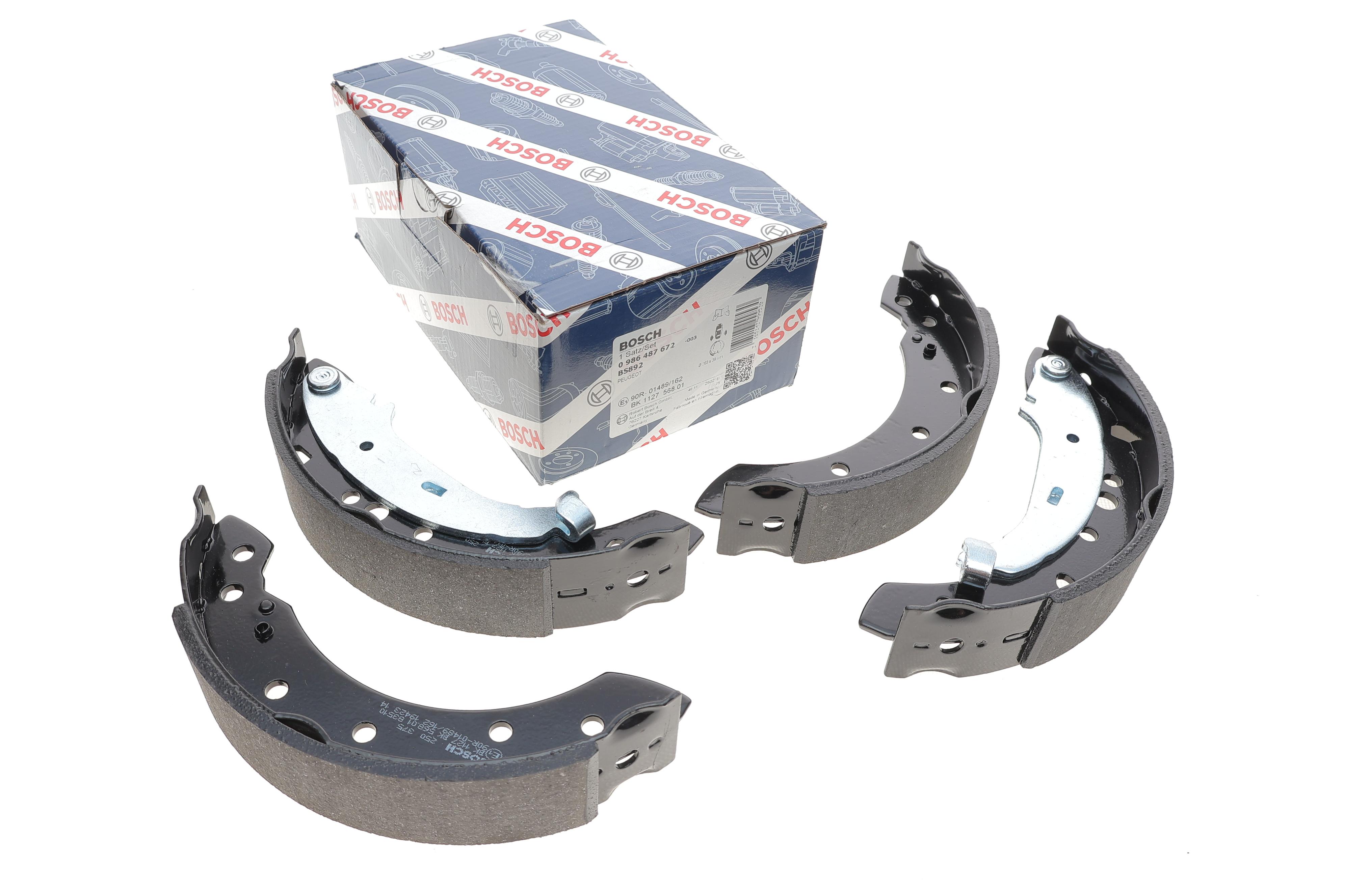 Колодки гальмівні (задні) Peugeot 206 98- (барабанні) (203.2x39)