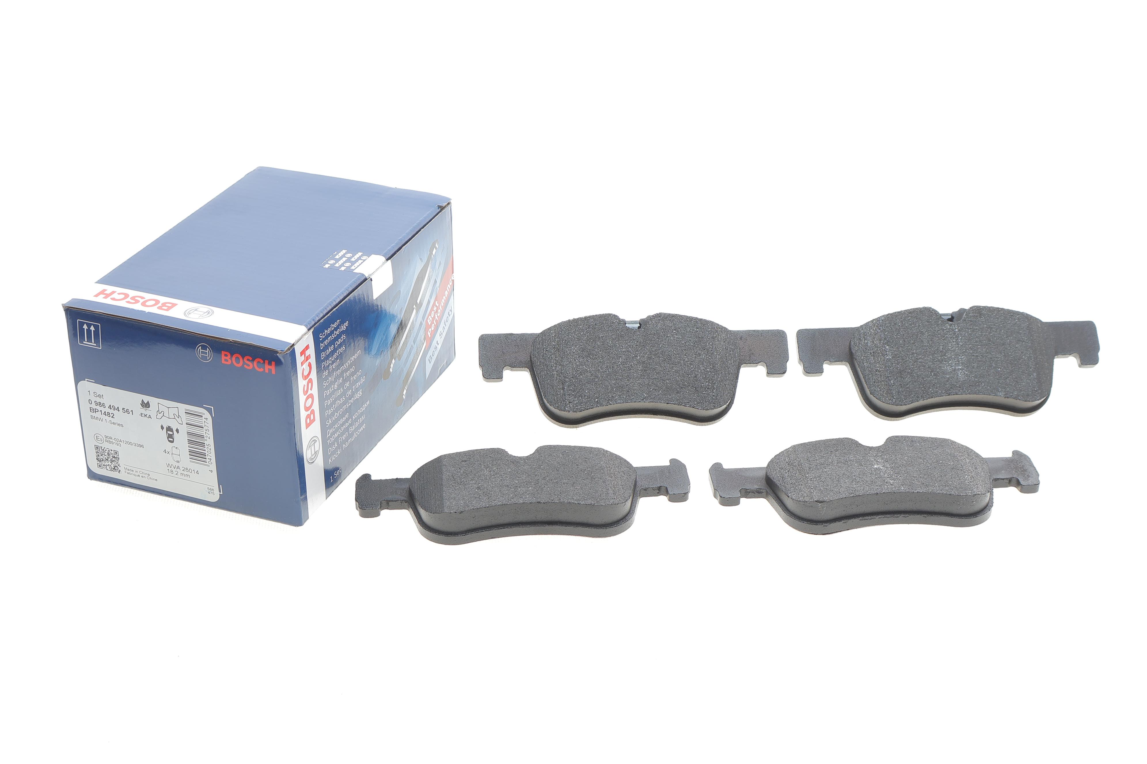 Колодки гальмівні (передні) BMW 1 (F20/F21) 11-/2 (F22/F23/F87) 14- B38/B47/N13/N47