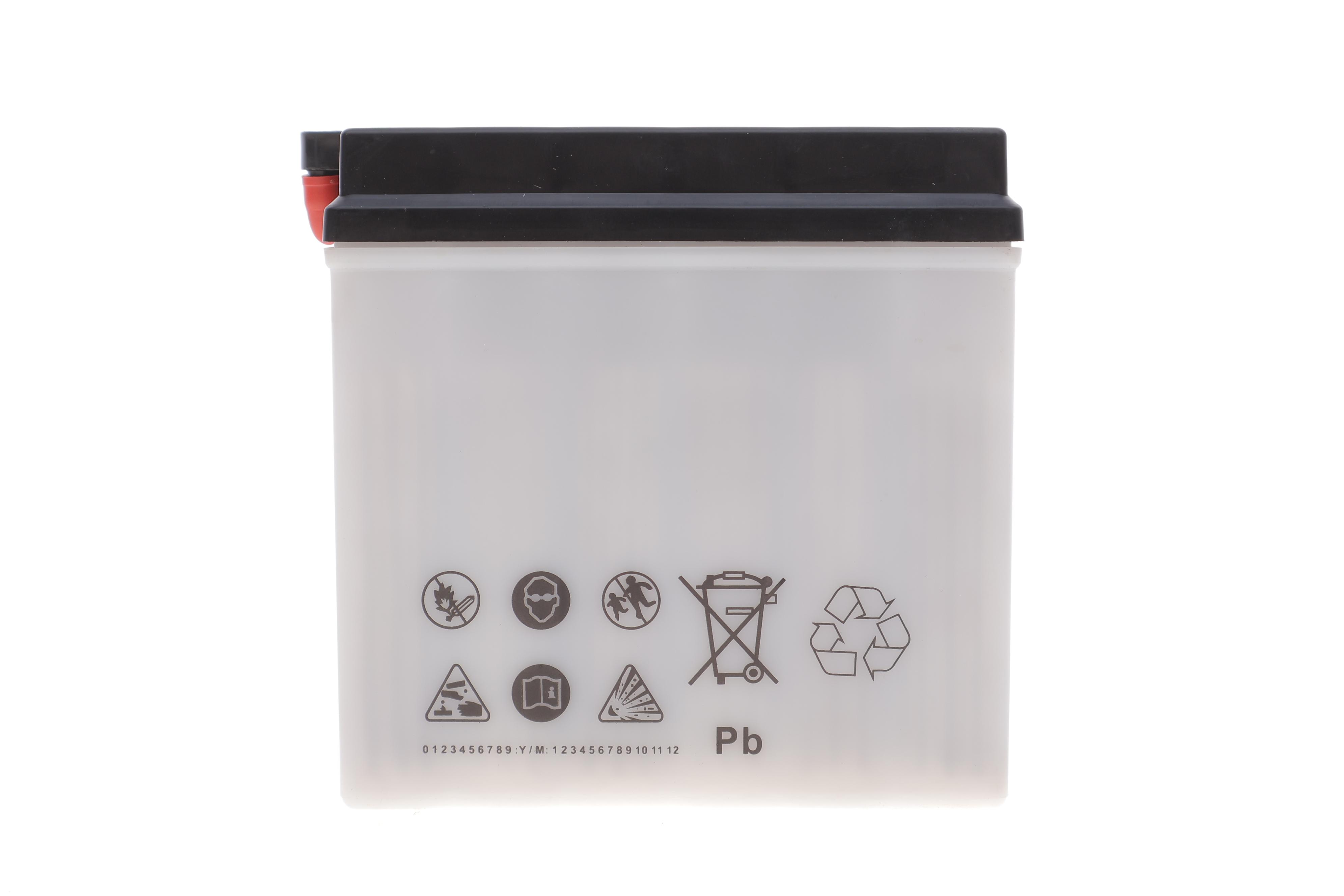 Акумуляторна батарея 7Ah/75A (135x75x133/+R/B0) (Conventional) (мото) (сухозаряджений)